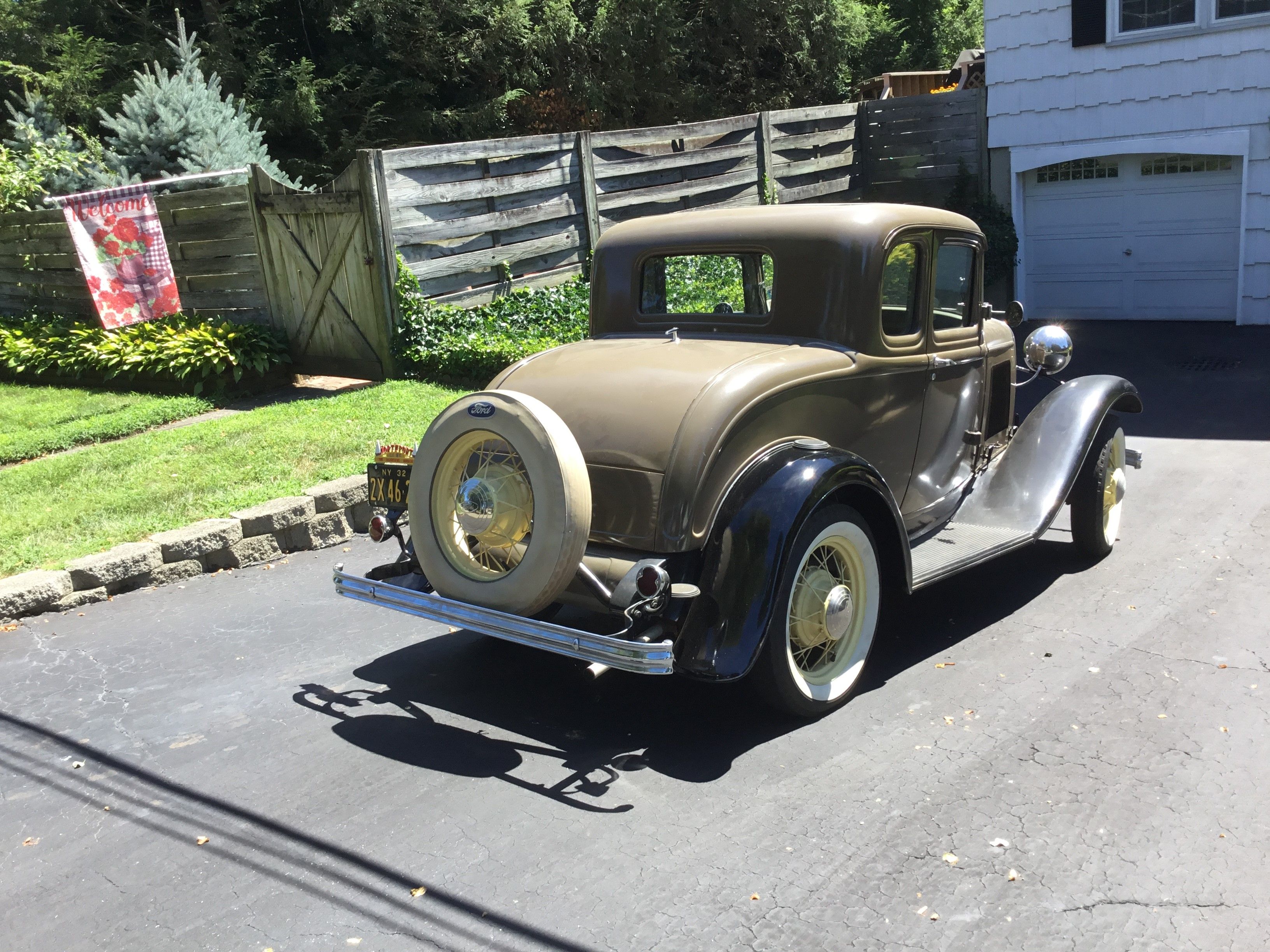 Sold - 1932 Ford Model B Five-Window Coupe With An Older Restoration ...