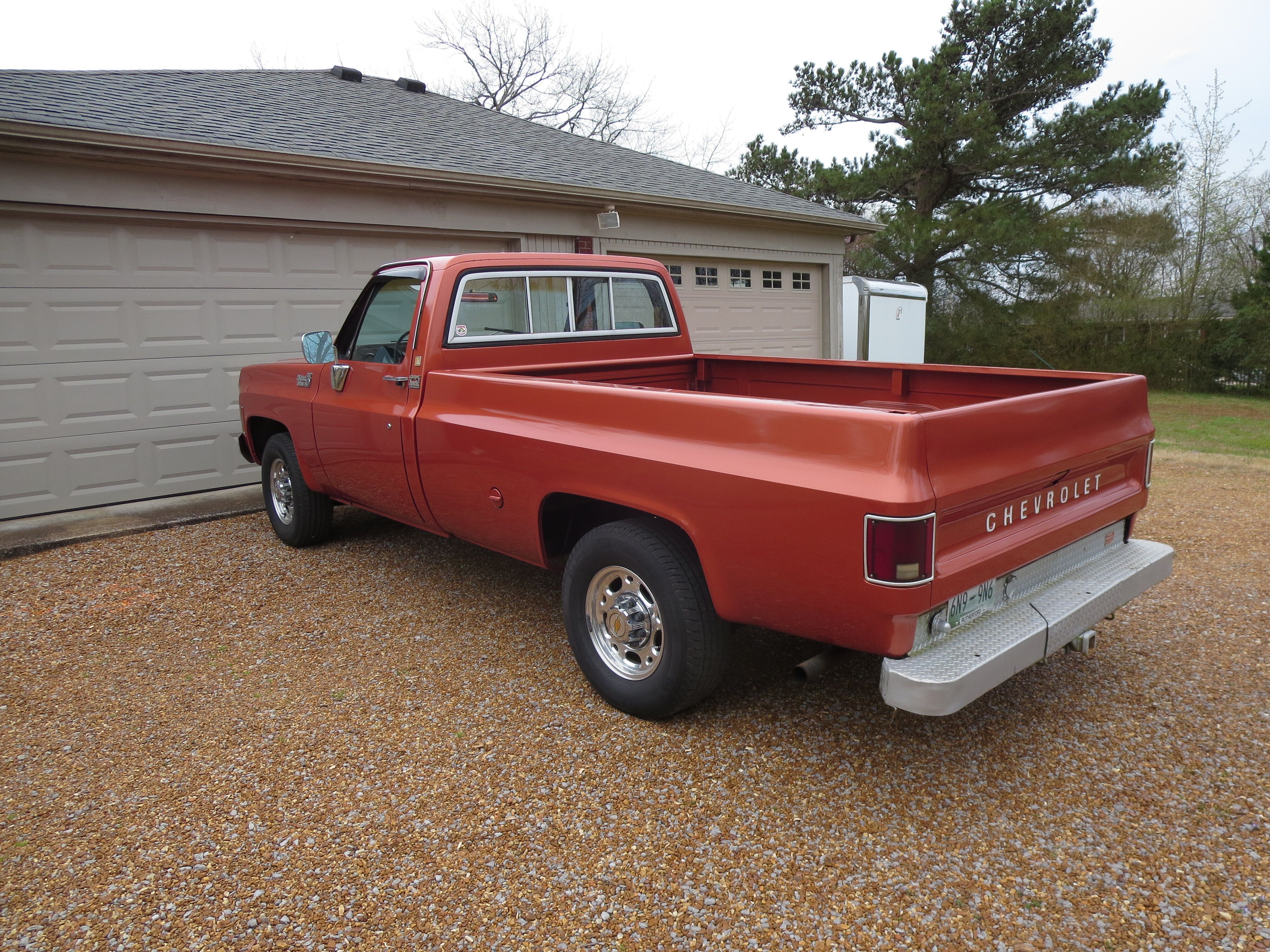 Sold - 1977 Chevrolet C20 Custom Deluxe Pickup With Performance ...
