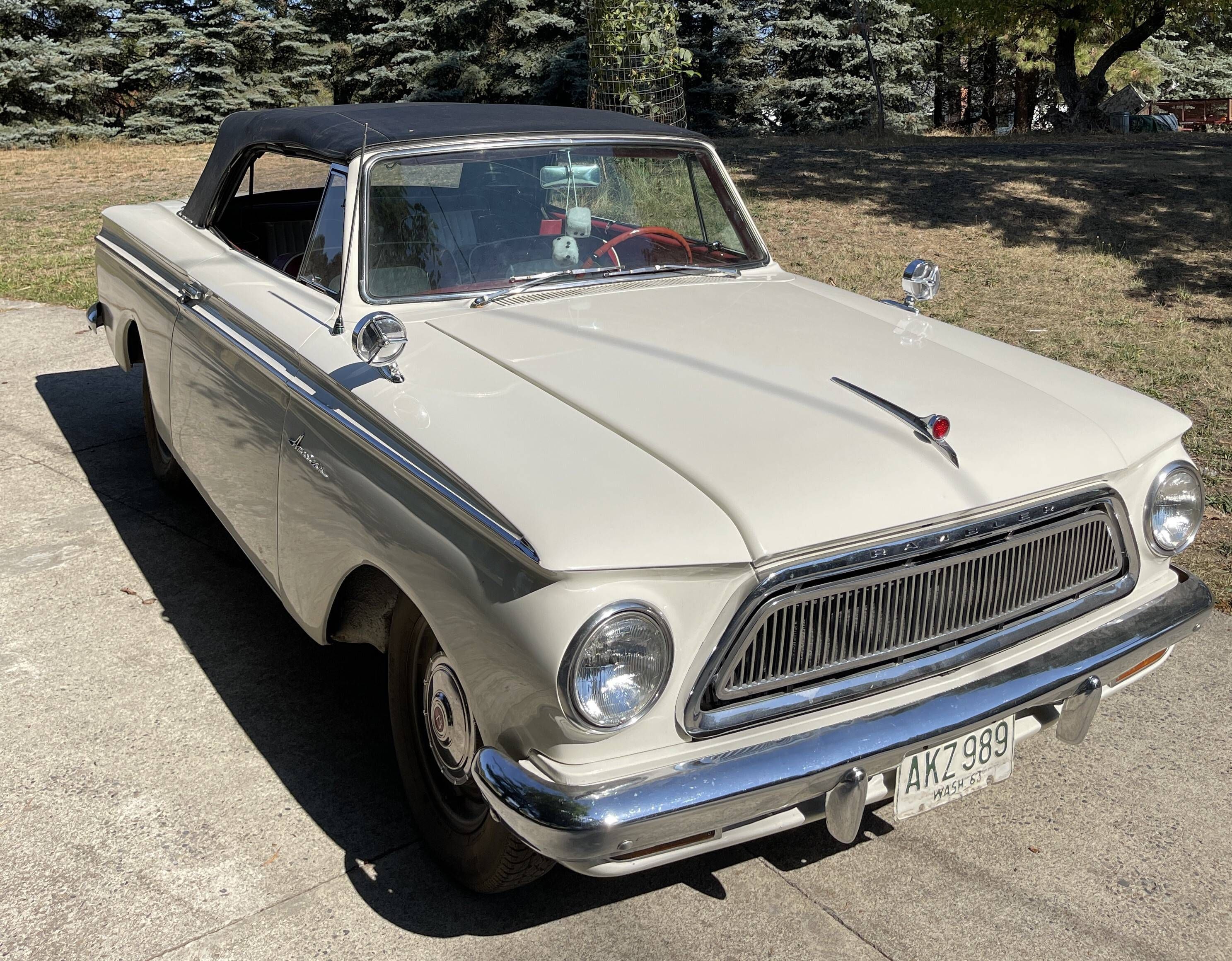Sold - Refurbished 1963 Rambler American 440 Convertible - Hemmings.com