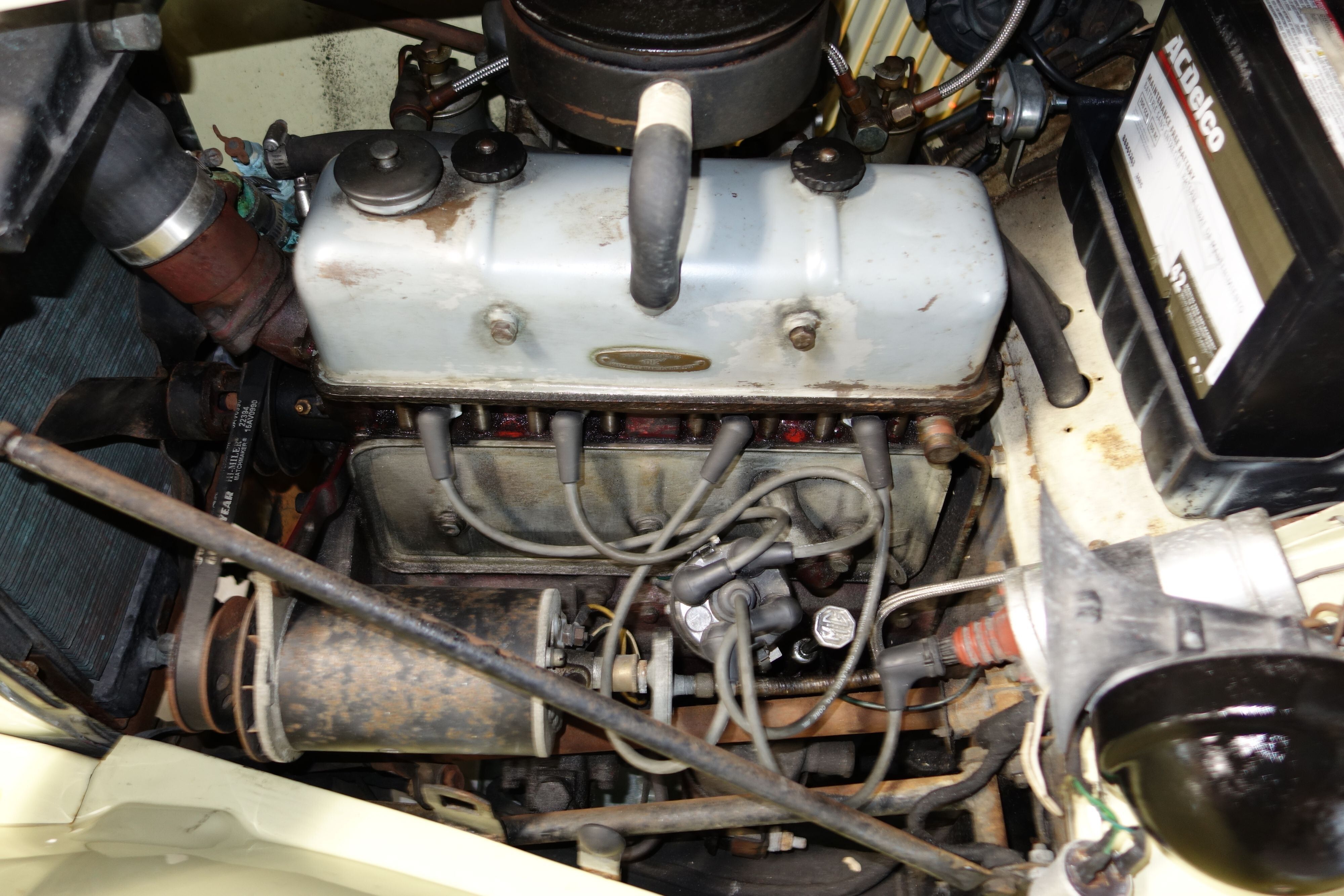 Sold - 1951 MG TD Convertible With Recent Mechanical and Cosmetic Work ...