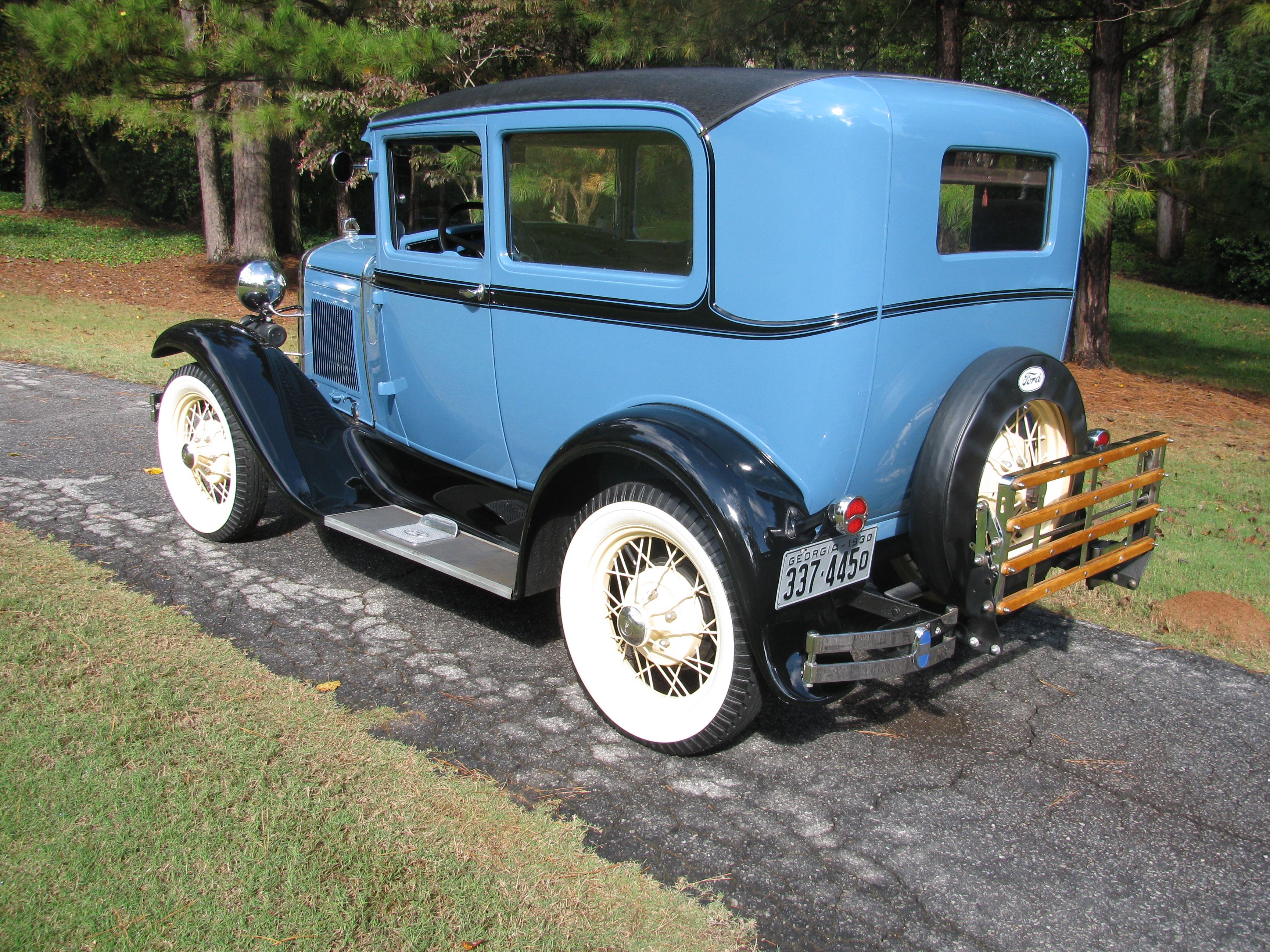 Sold - Blue Oval Classic: 1930 Ford Model A Tudor - Hemmings.com