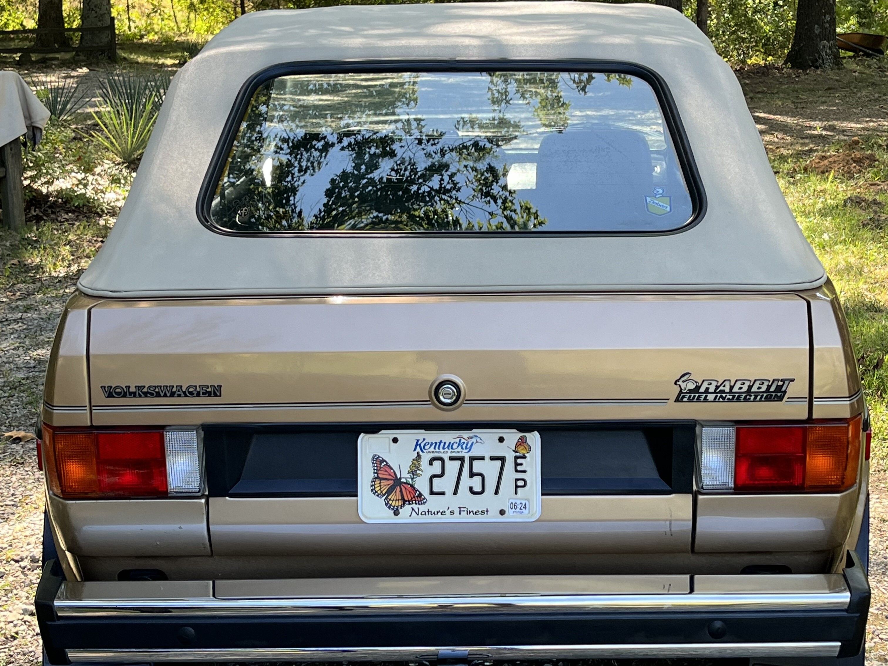 Sold - No-Reserve 1982 Volkswagen Rabbit Convertible - Hemmings.com