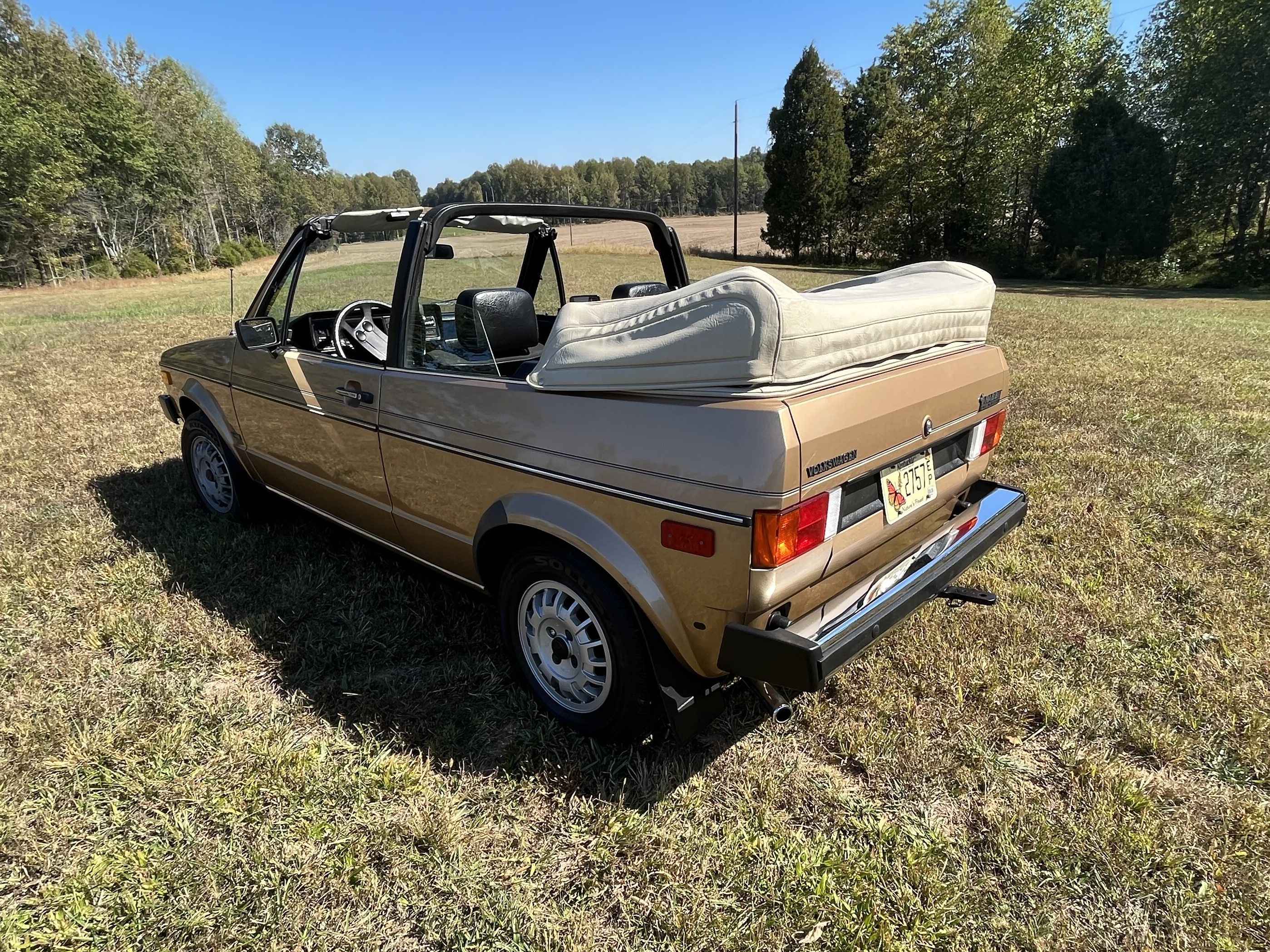 Sold - No-Reserve 1982 Volkswagen Rabbit Convertible - Hemmings.com