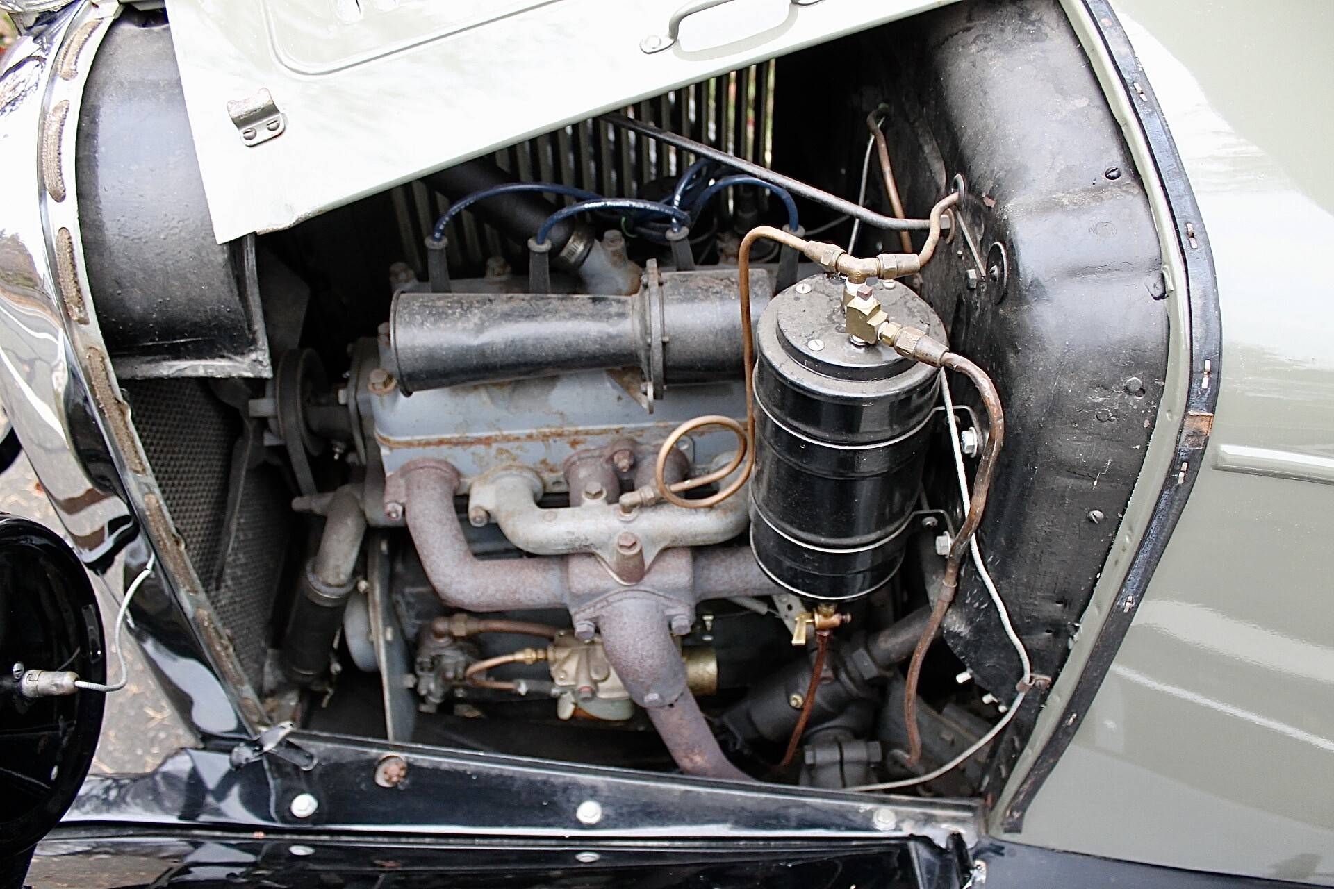 Sold - 1928 Whippet Model 96 Five-Passenger Sedan With an Older ...