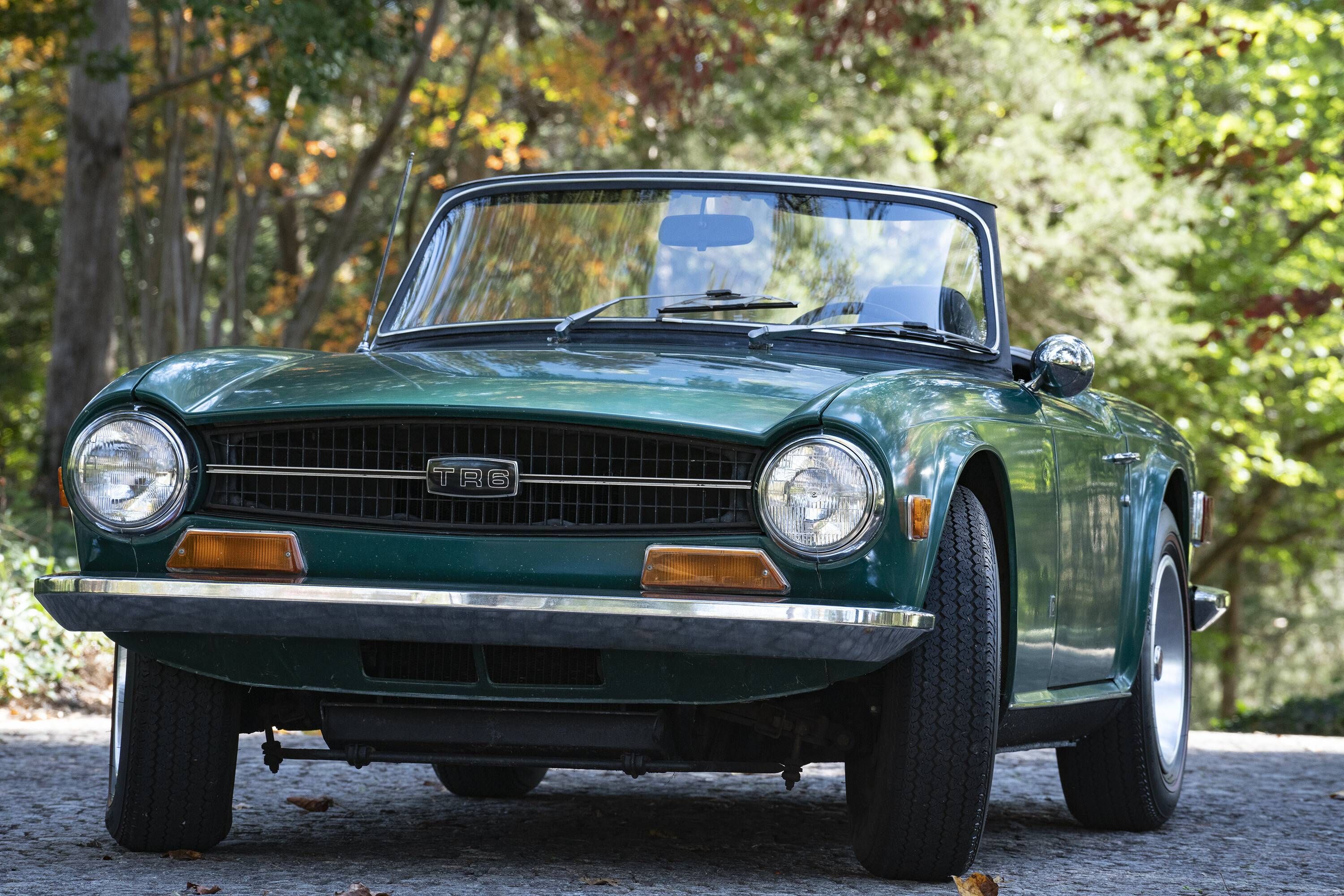 Sold - One-Owner 1972 Triumph TR6 Convertible - Hemmings.com