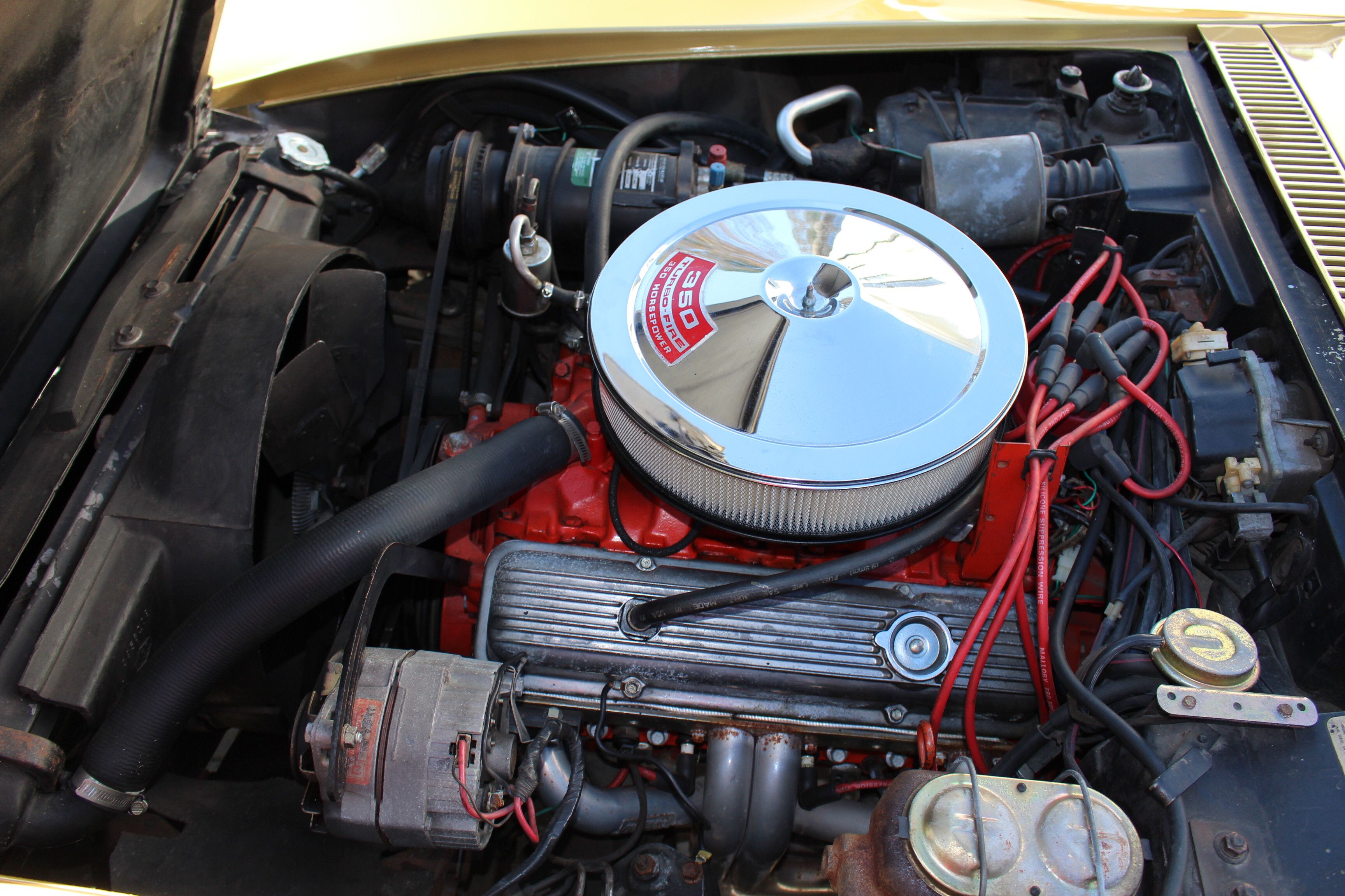 Numbers-Matching L46 350/350, Four-Speed 1969 Chevrolet Corvette ...
