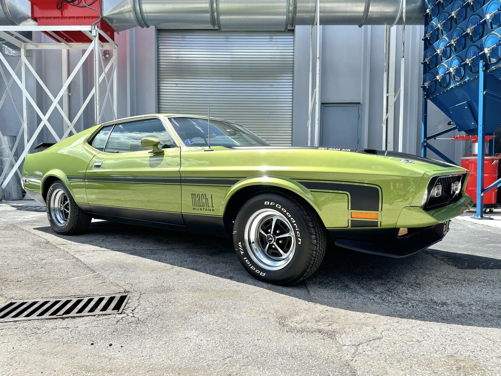Sold - 1972 Ford Mustang Mach 1 With the 351 Cobra Jet V8 Q-Code
