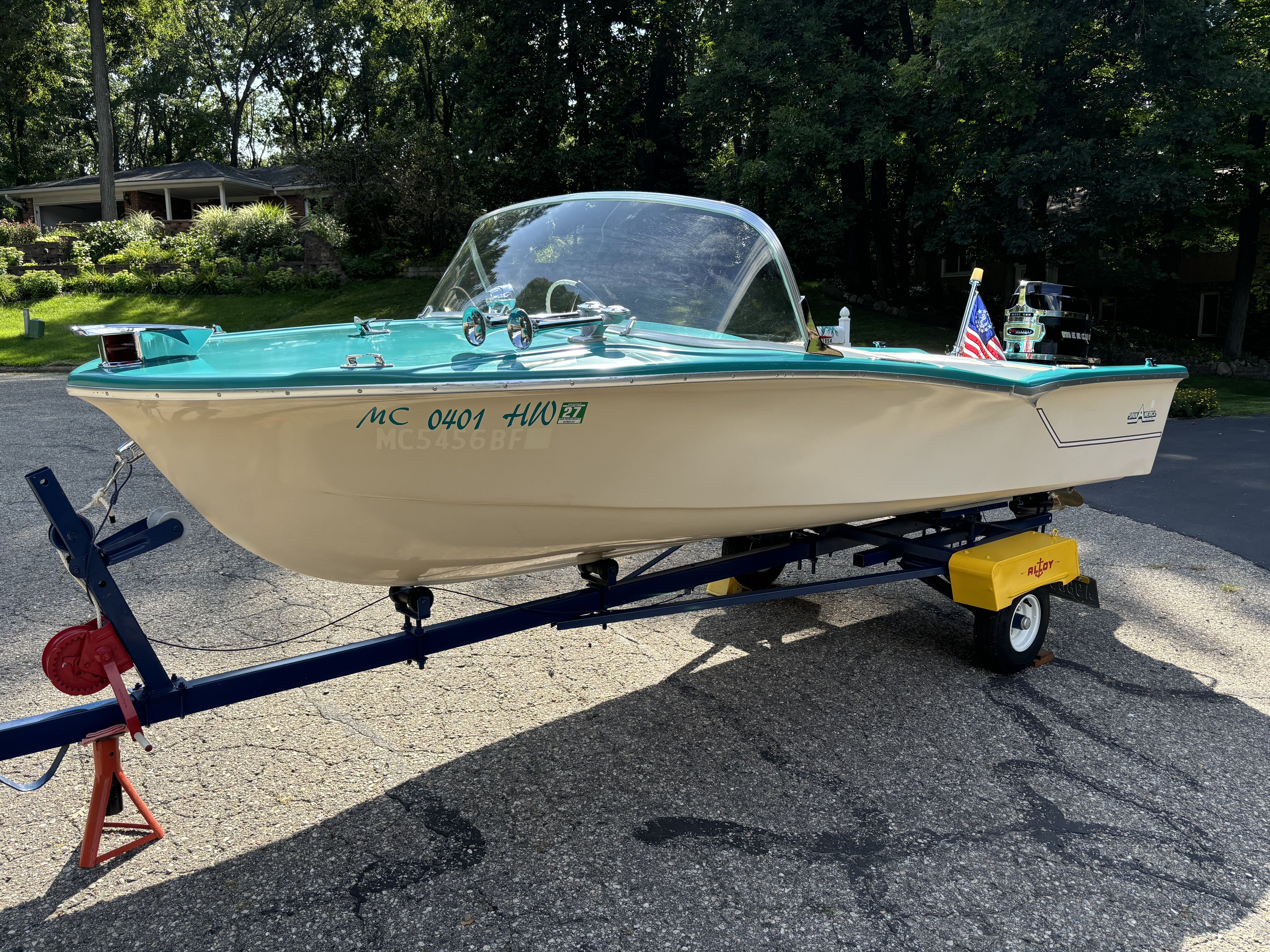 Sold - 1960 Span America 14-Foot Speedboat - Hemmings.com