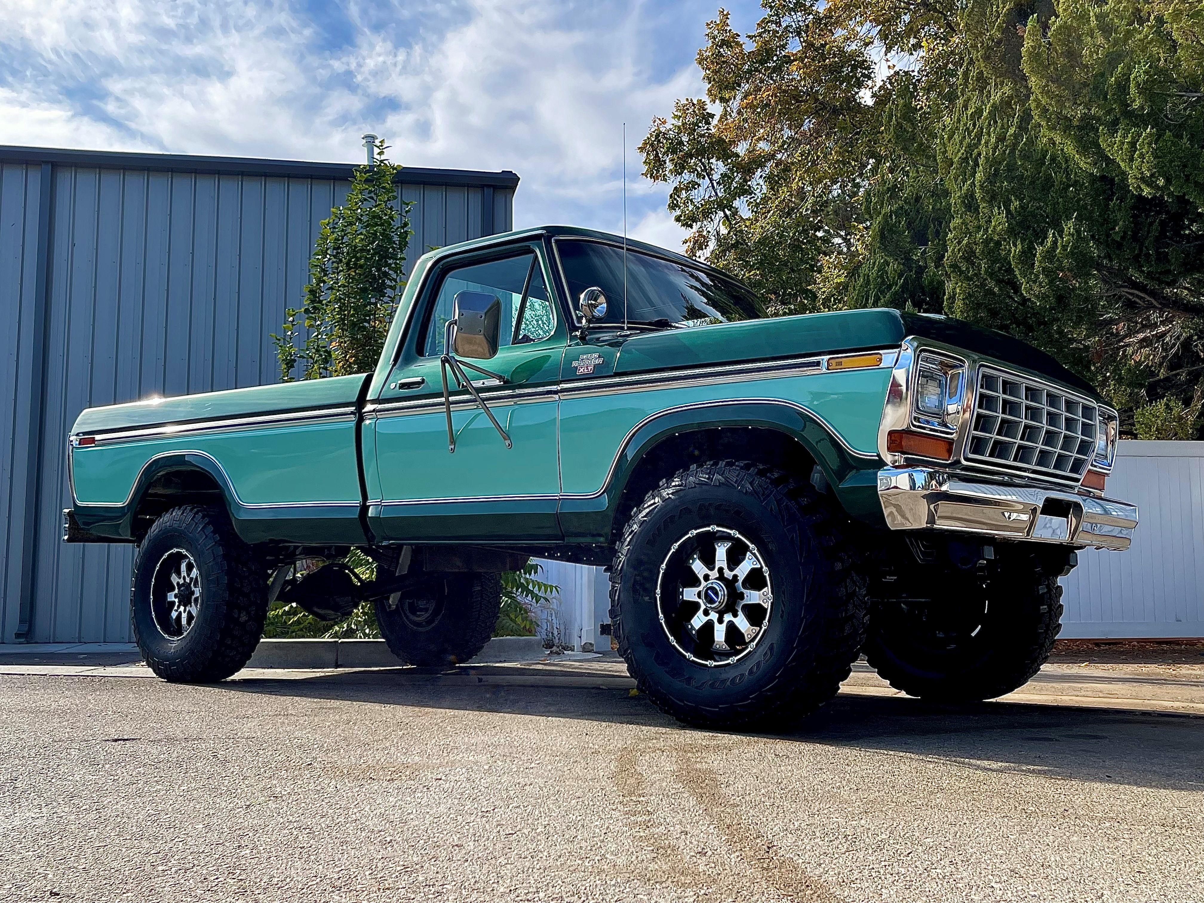 Sold - Restored 1979 Ford F350 Ranger XLT 4x4 Pickup With a 460 V8 ...