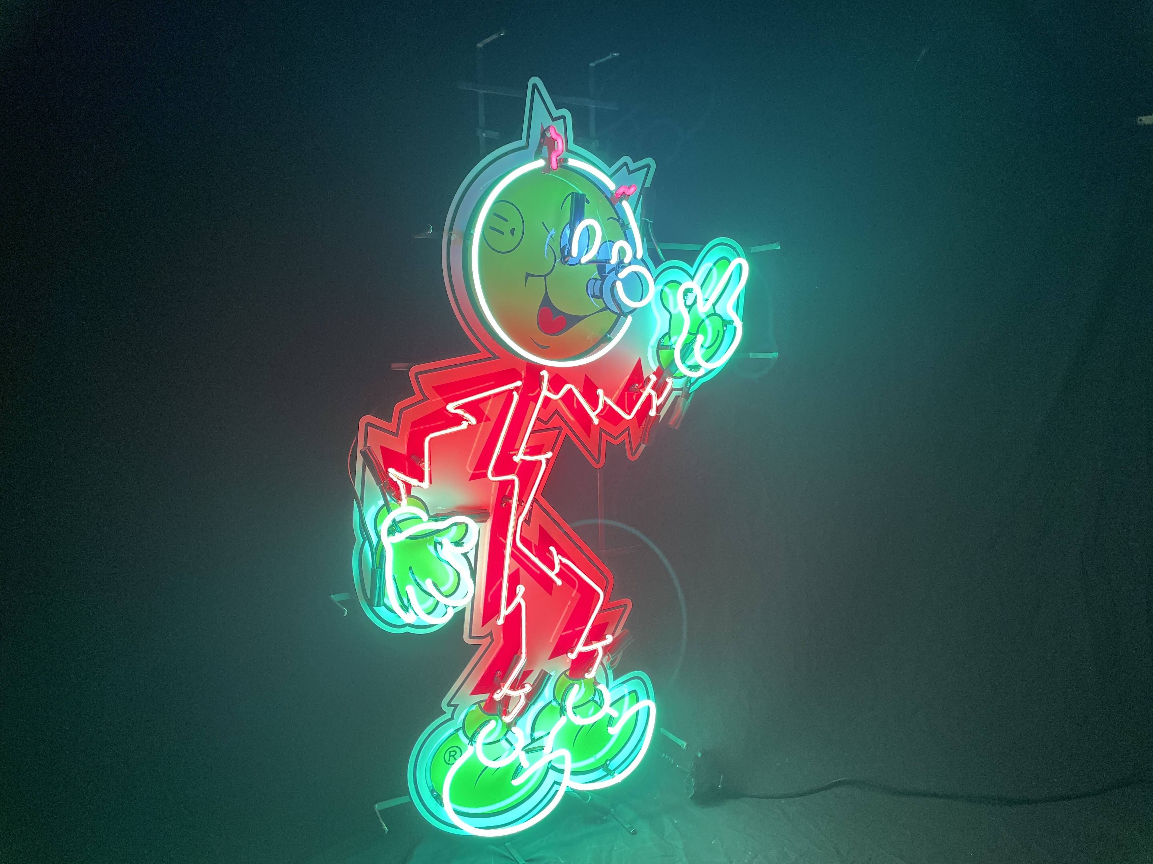 Sold - New Reddy Kilowatt Neon Sign - Hemmings.com