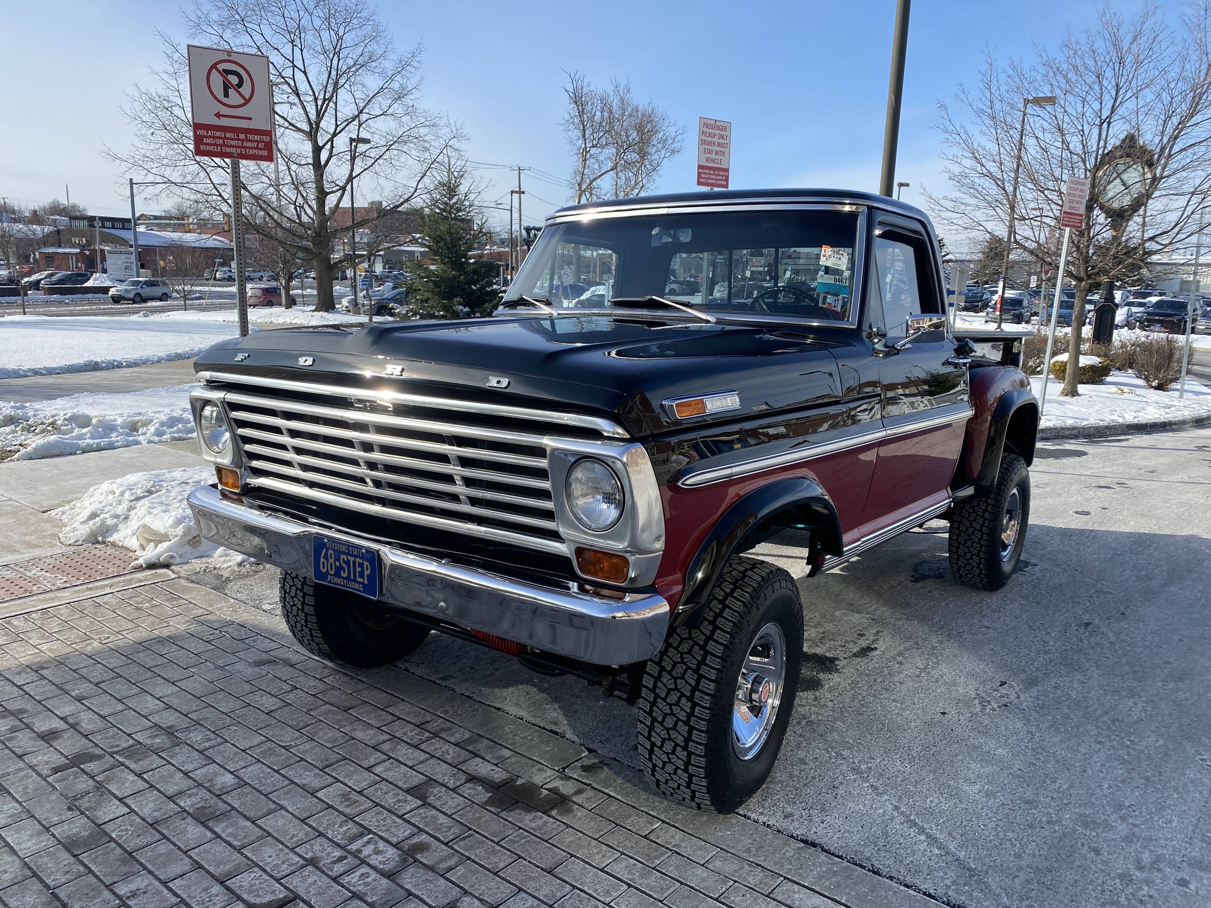 Sold - 1968 Ford F-100 Step Side * Older Restoration - Hemmings.com