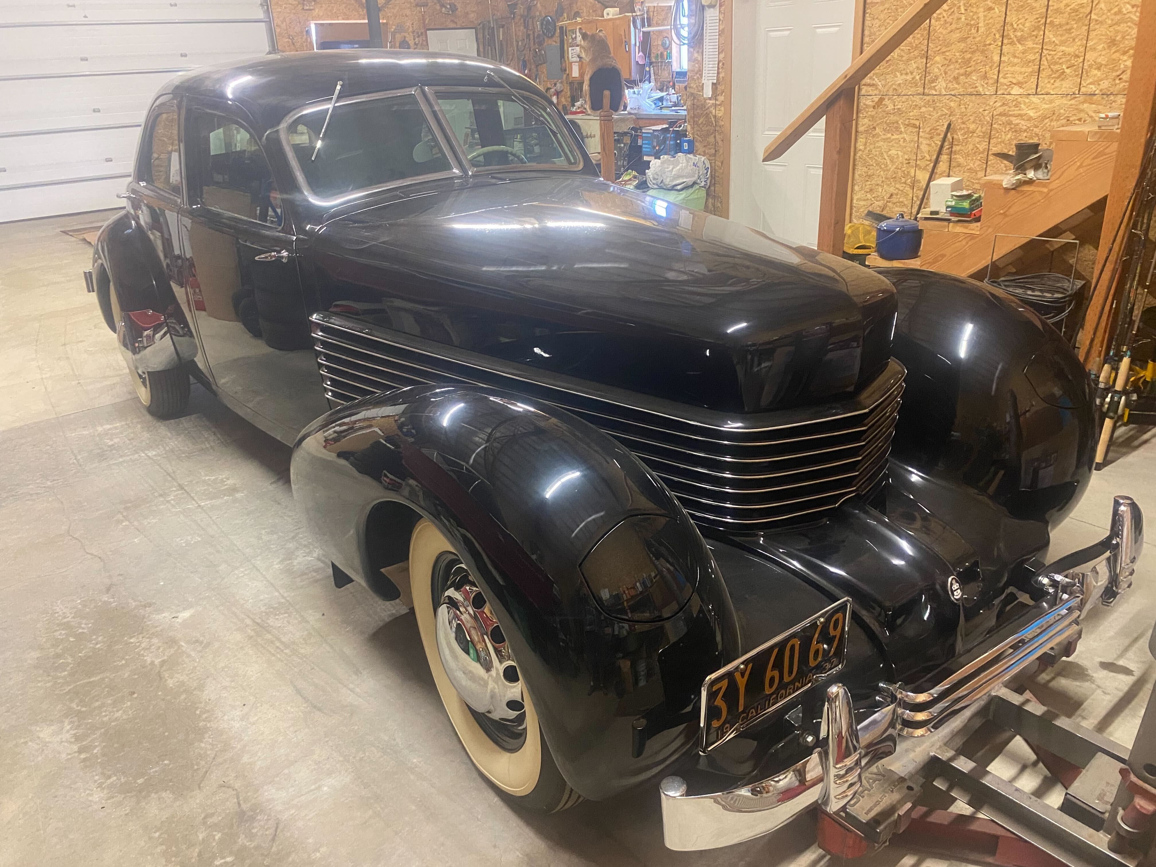 Sold - Restored CCCA Full Classic: 1937 Cord 812 Westchester Sedan ...