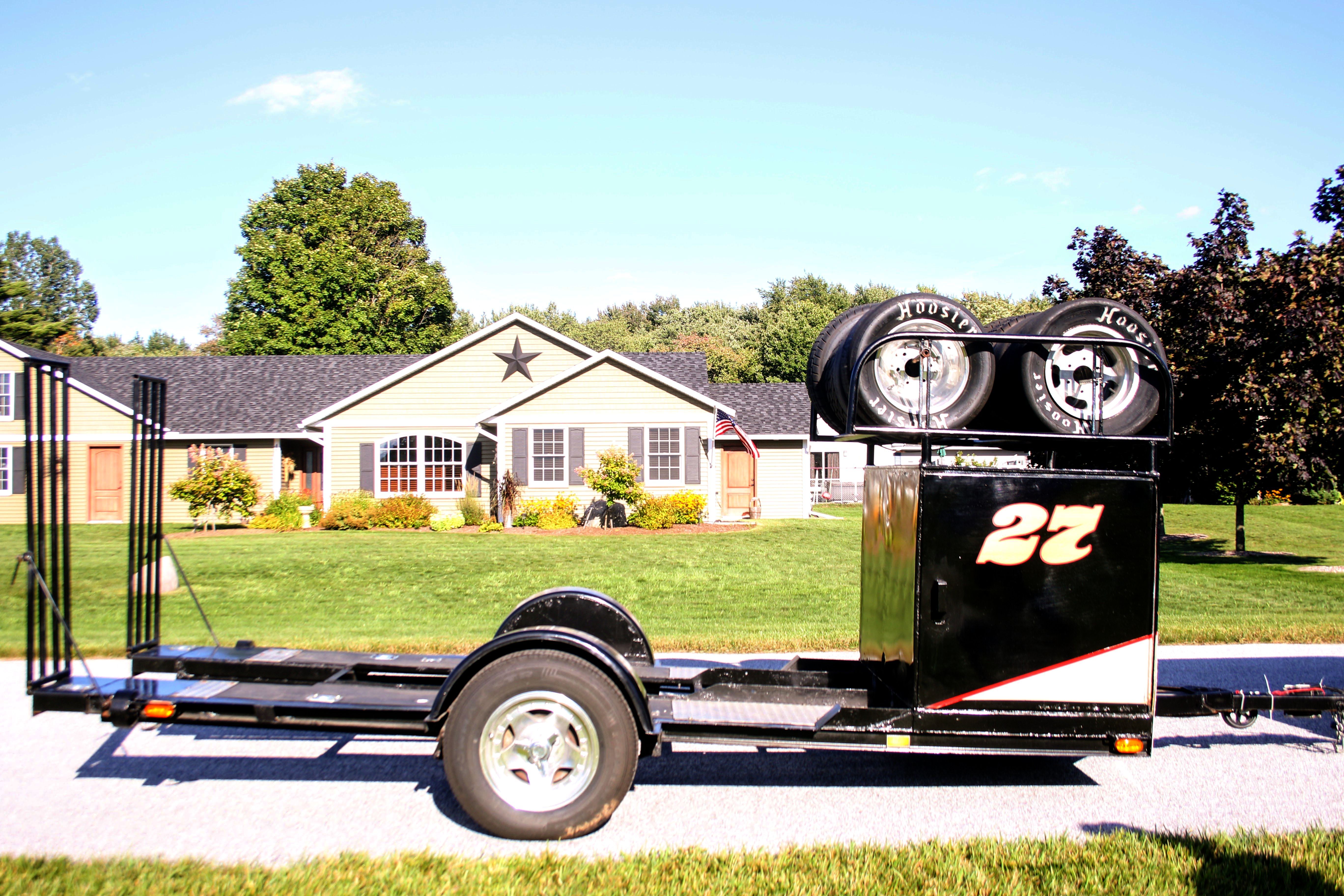 Sold - Vintage Racing Package: 1947 Midget and Custom Trailer ...