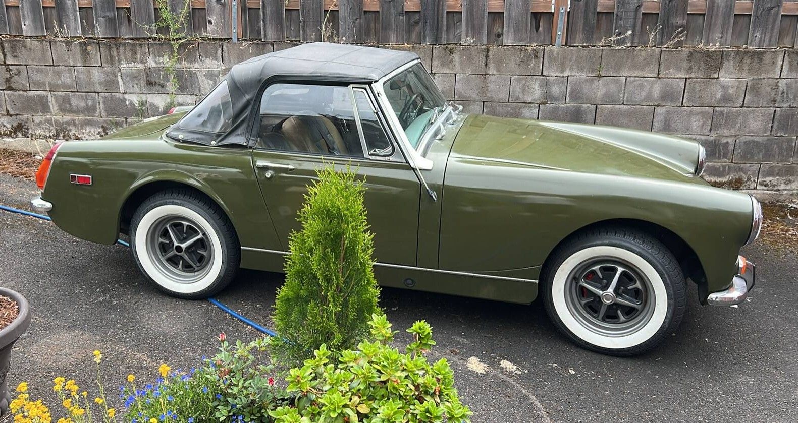 Sold - 1973 MG Midget In Classic British Racing Green - Hemmings.com