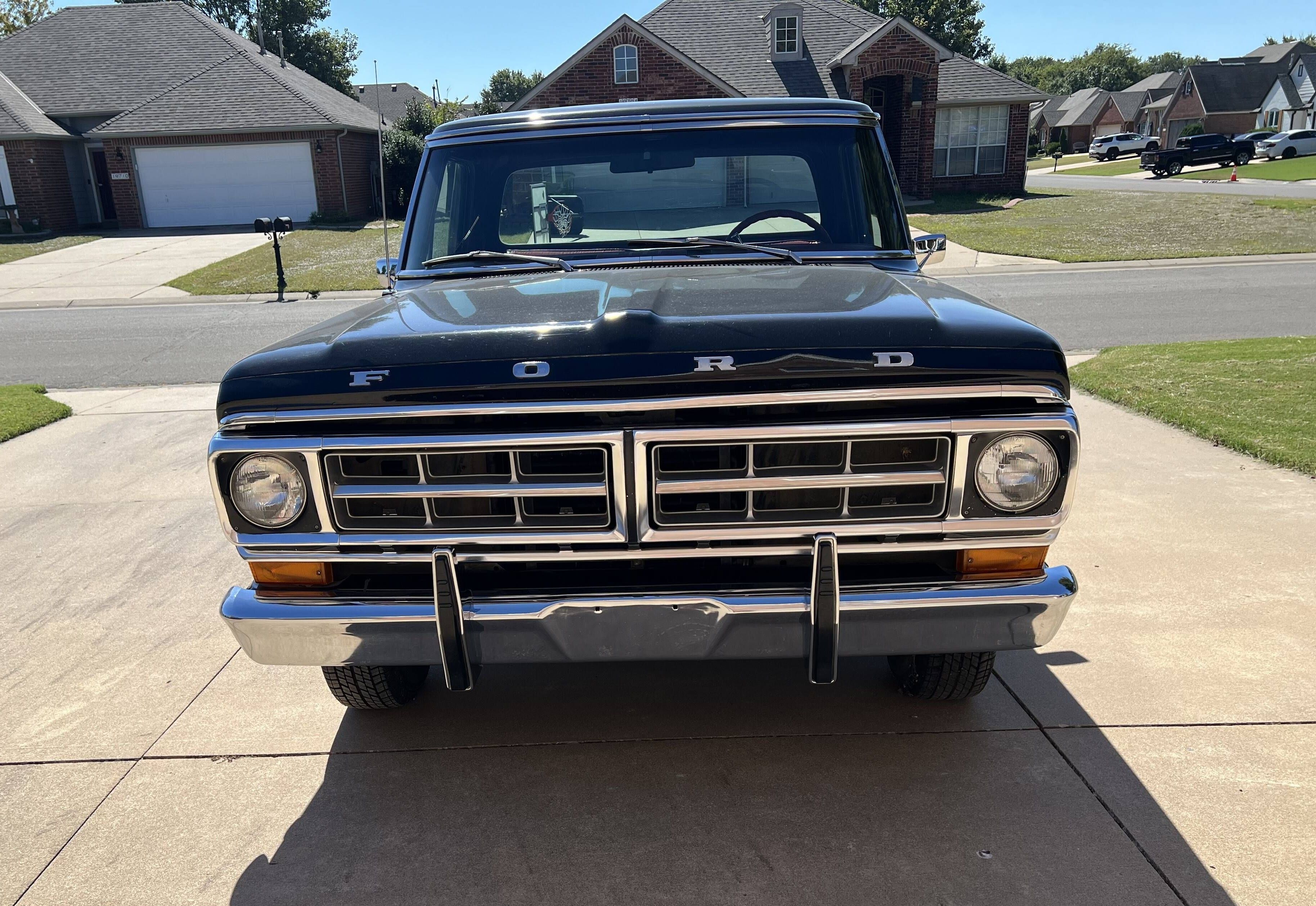 Sold - Time-Capsule Bumpside: 1971 Ford F100 Ranger XLT Pickup ...