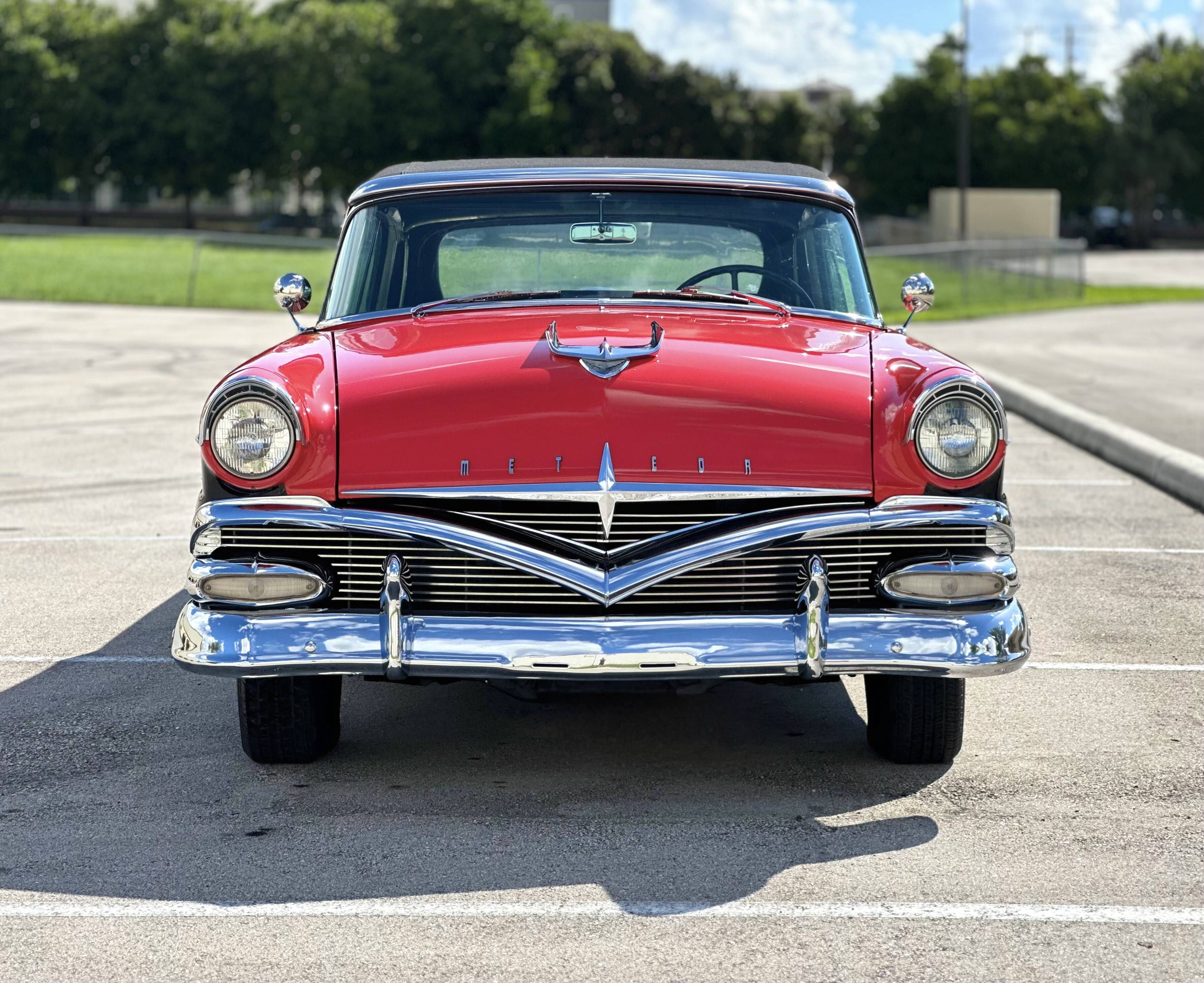 Sold - Rare 1956 Ford Meteor Rideau Sunliner Convertible - Hemmings.com