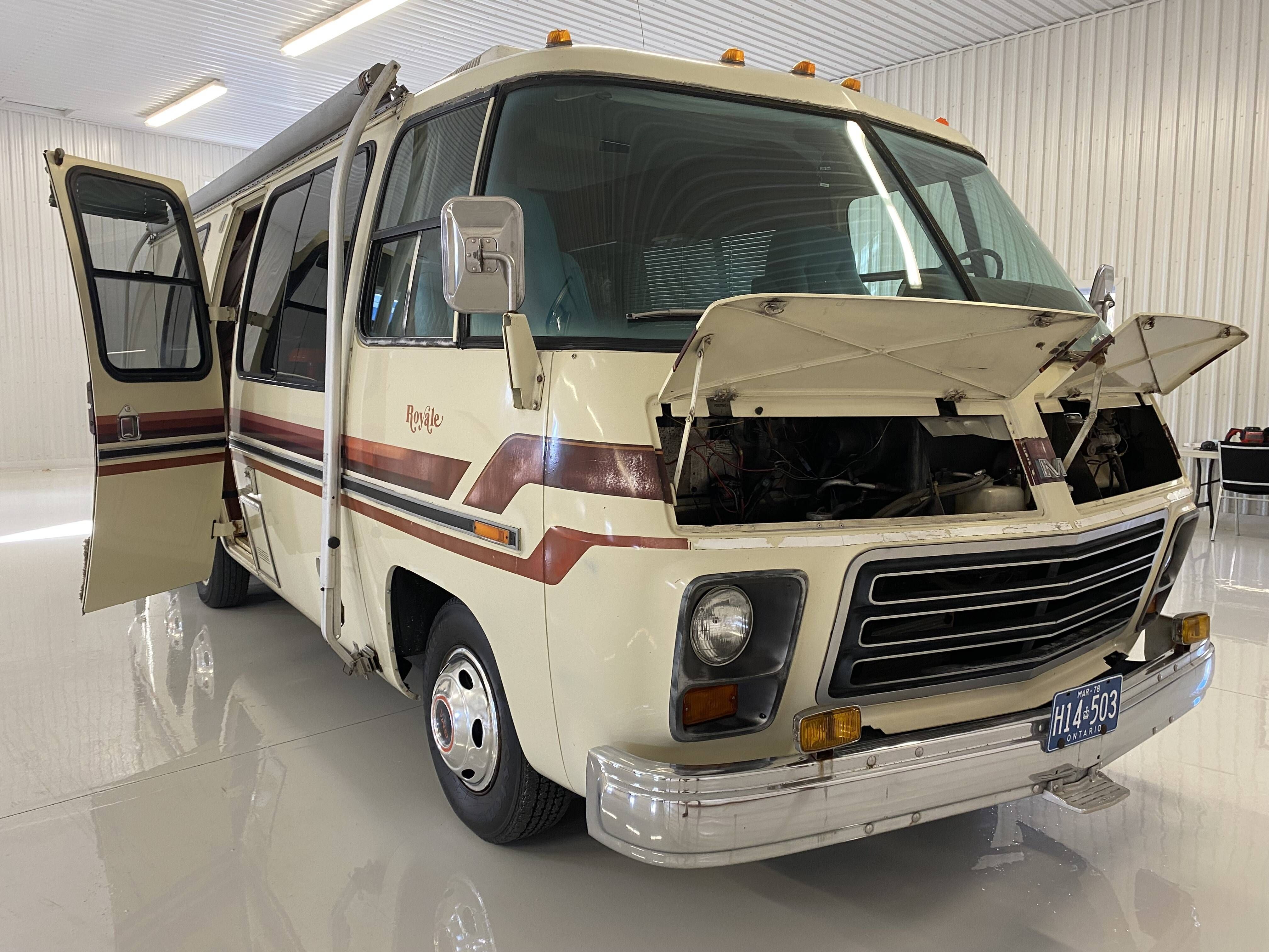 Sold - No-Reserve, 26-Foot 1978 GMC Royale Motorhome | Hemmings