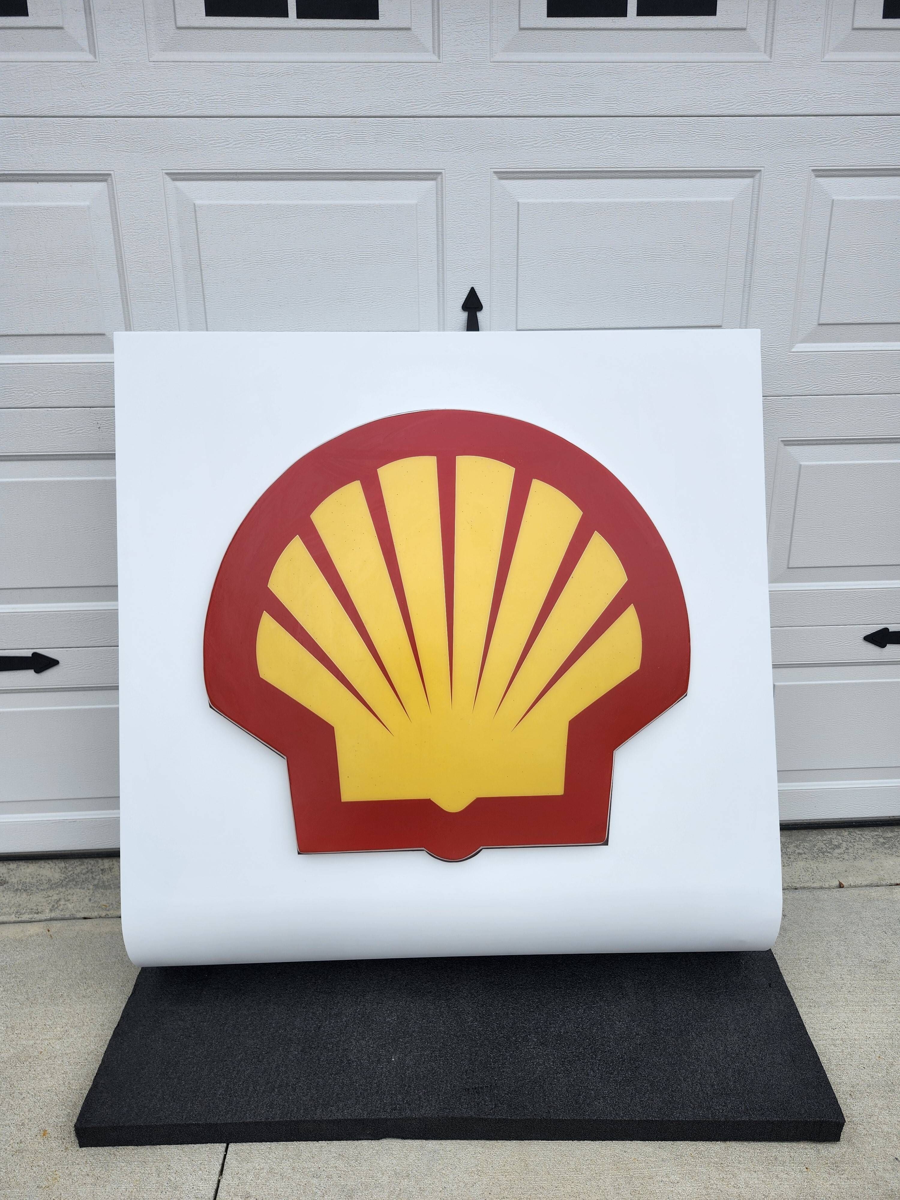 Sold - No-Reserve Shell Backlit LED Sign - Hemmings.com