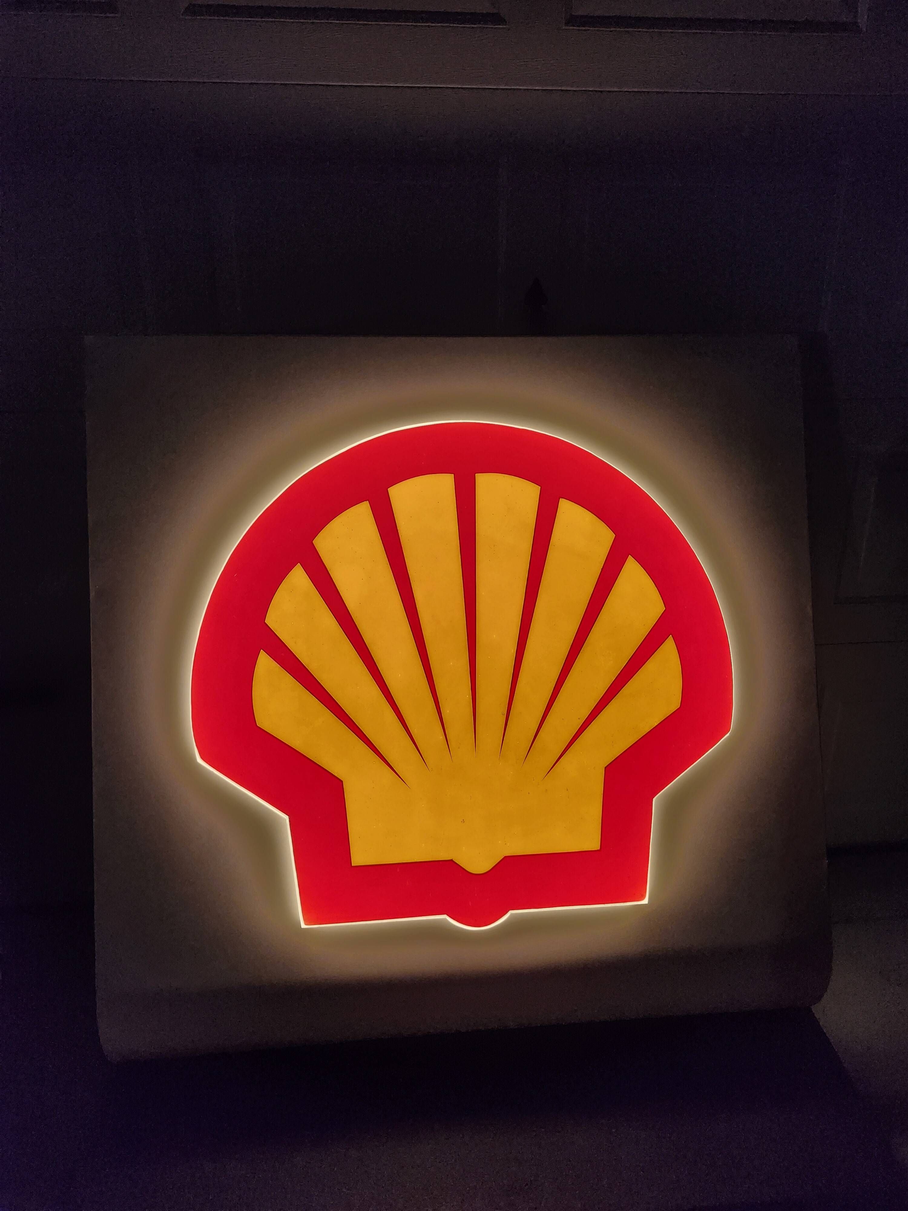 Sold - No-Reserve Shell Backlit LED Sign - Hemmings.com