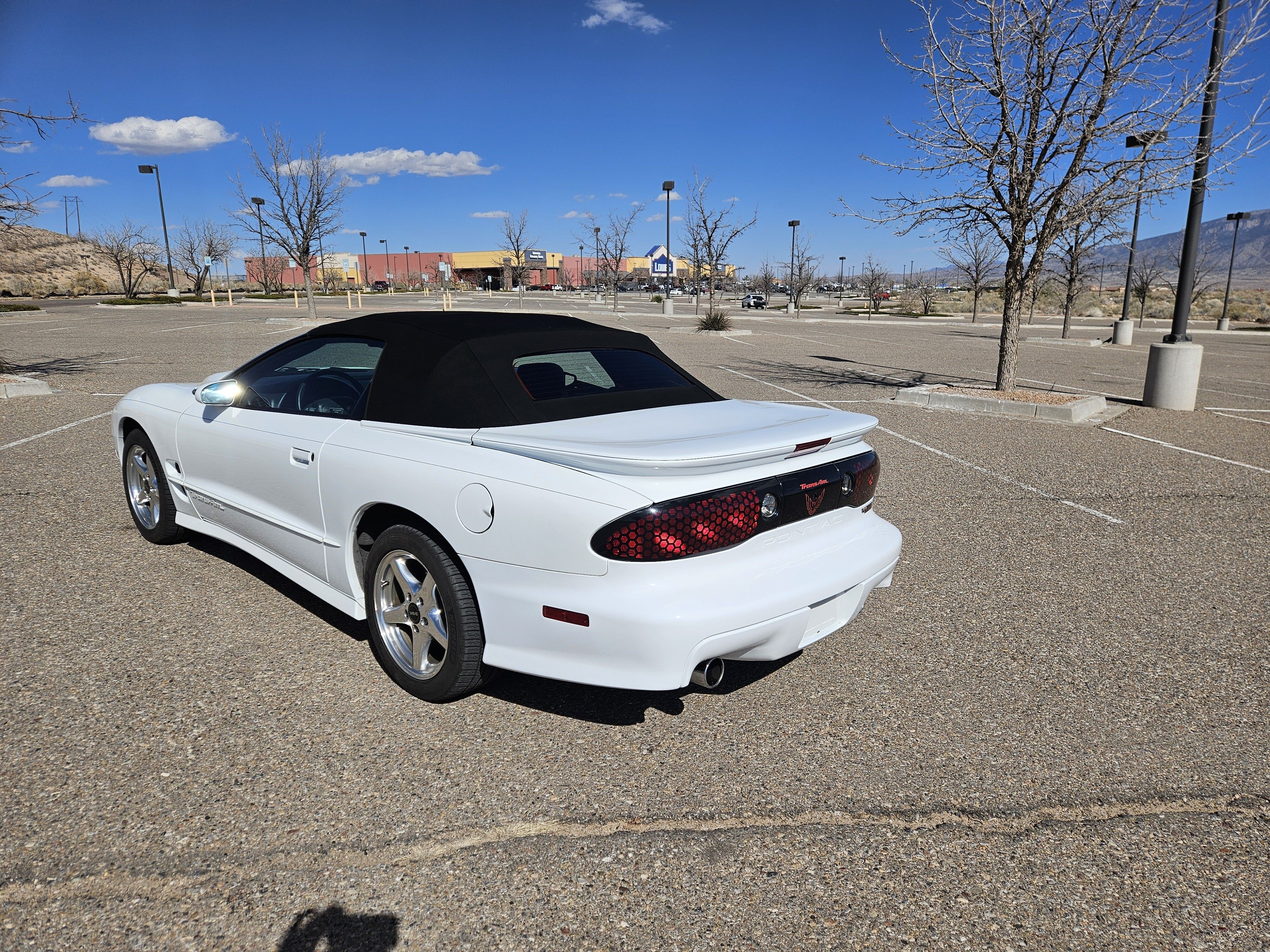Sold - Low-Mileage 1998 Pontiac Firebird Trans Am WS6 Convertible