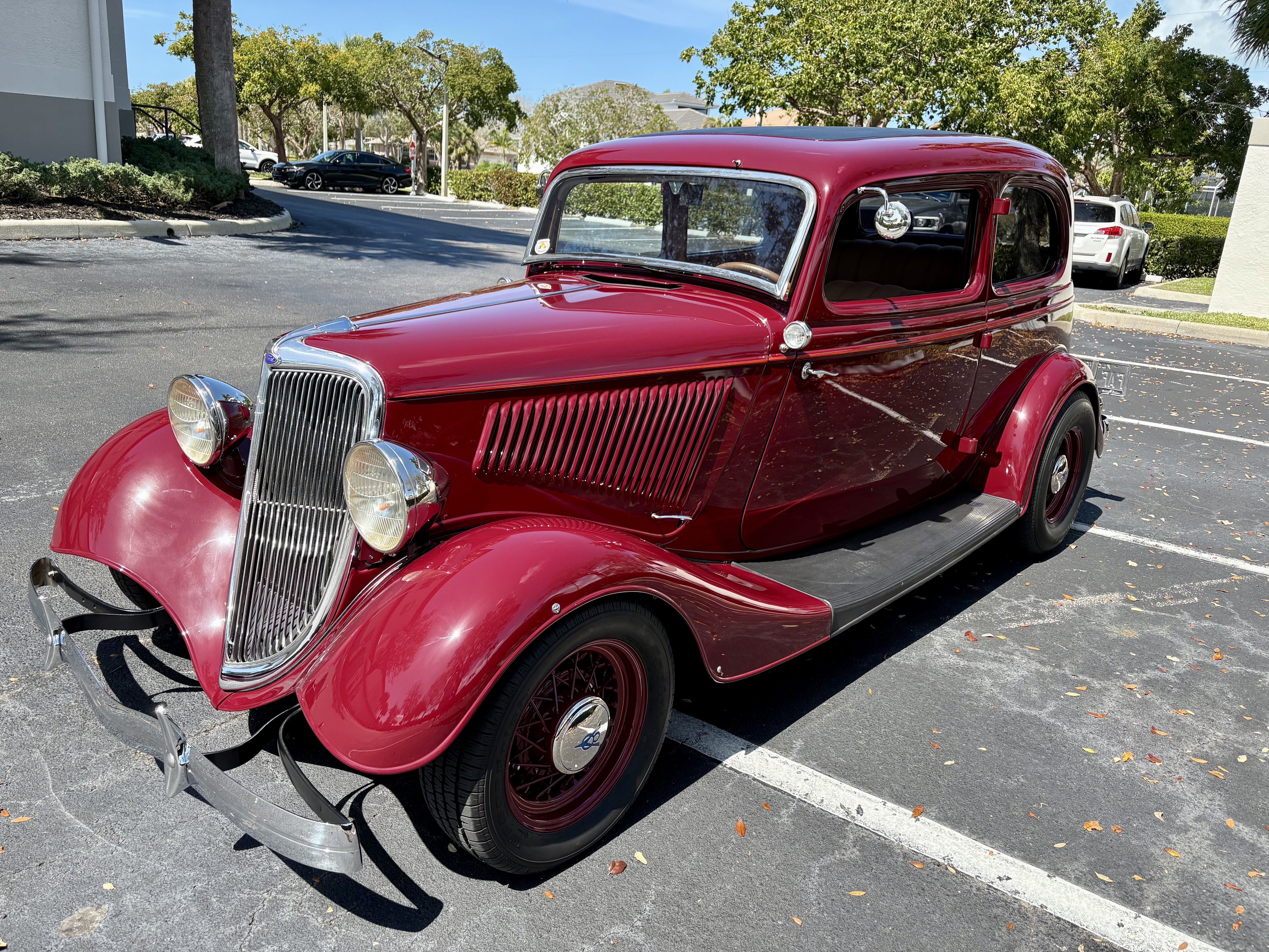 Sold - 1934 Ford Victoria Sedan Street Rod With a Chevy 350 V8