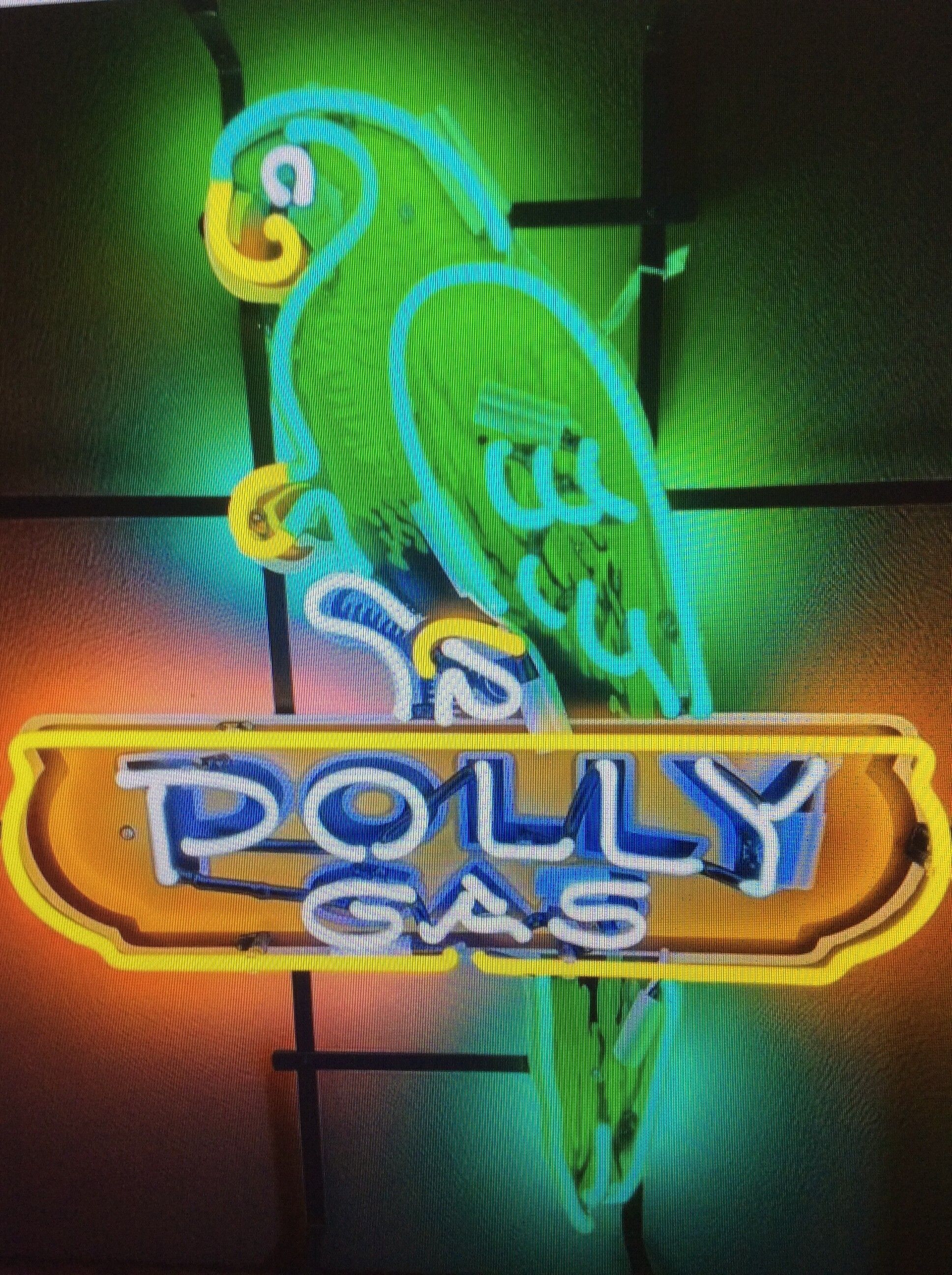 Sold - Polly Gas Neon Sign | Hemmings