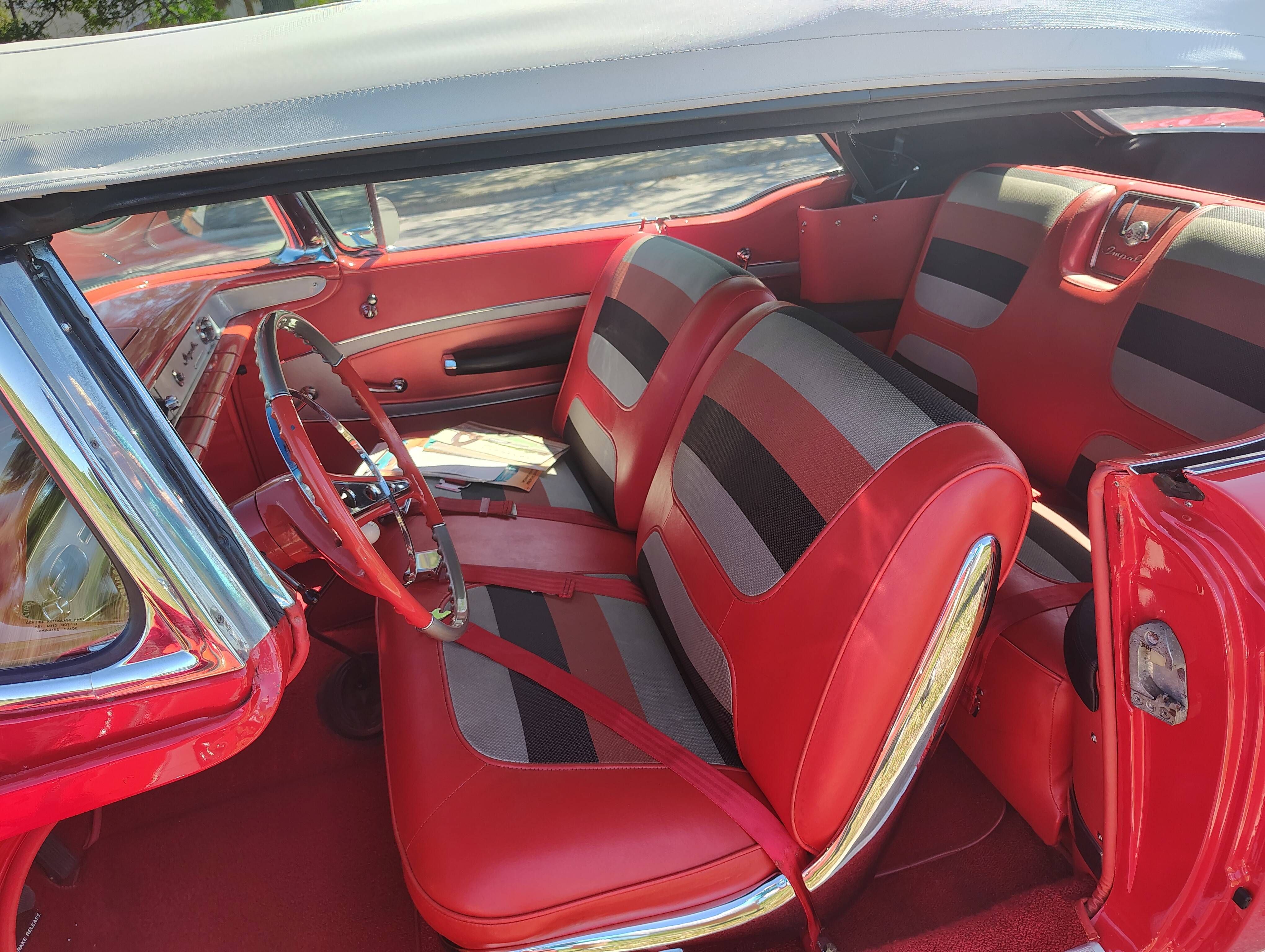 Sold - 1958 Chevrolet Impala Convertible With a Tri-Power 348 and