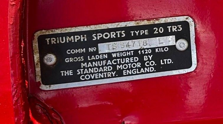 Sold - 1961 Triumph TR3a Convertible With a Prior Restoration
