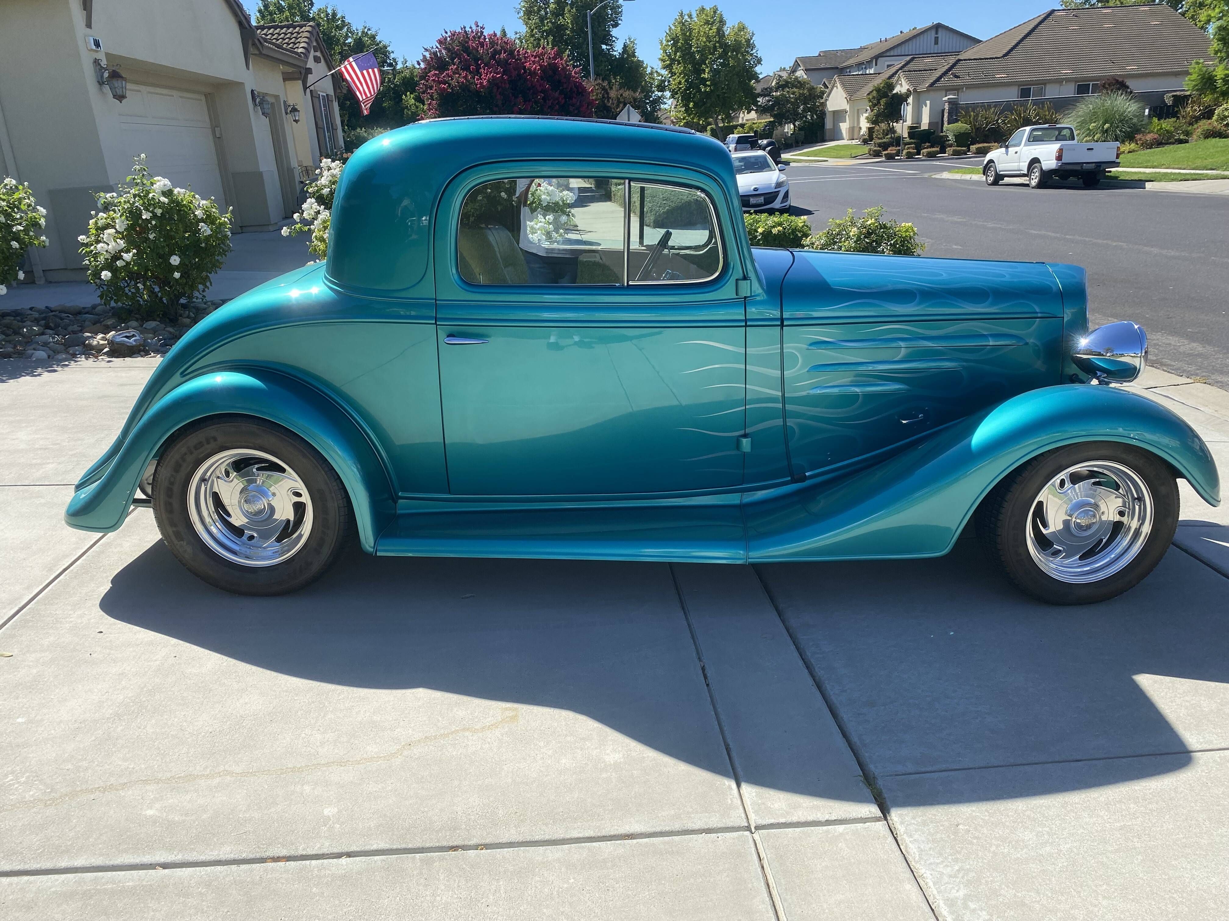 Trophy Winning 1934 Chevrolet Standard 3-Window Resto-Rod Coupe