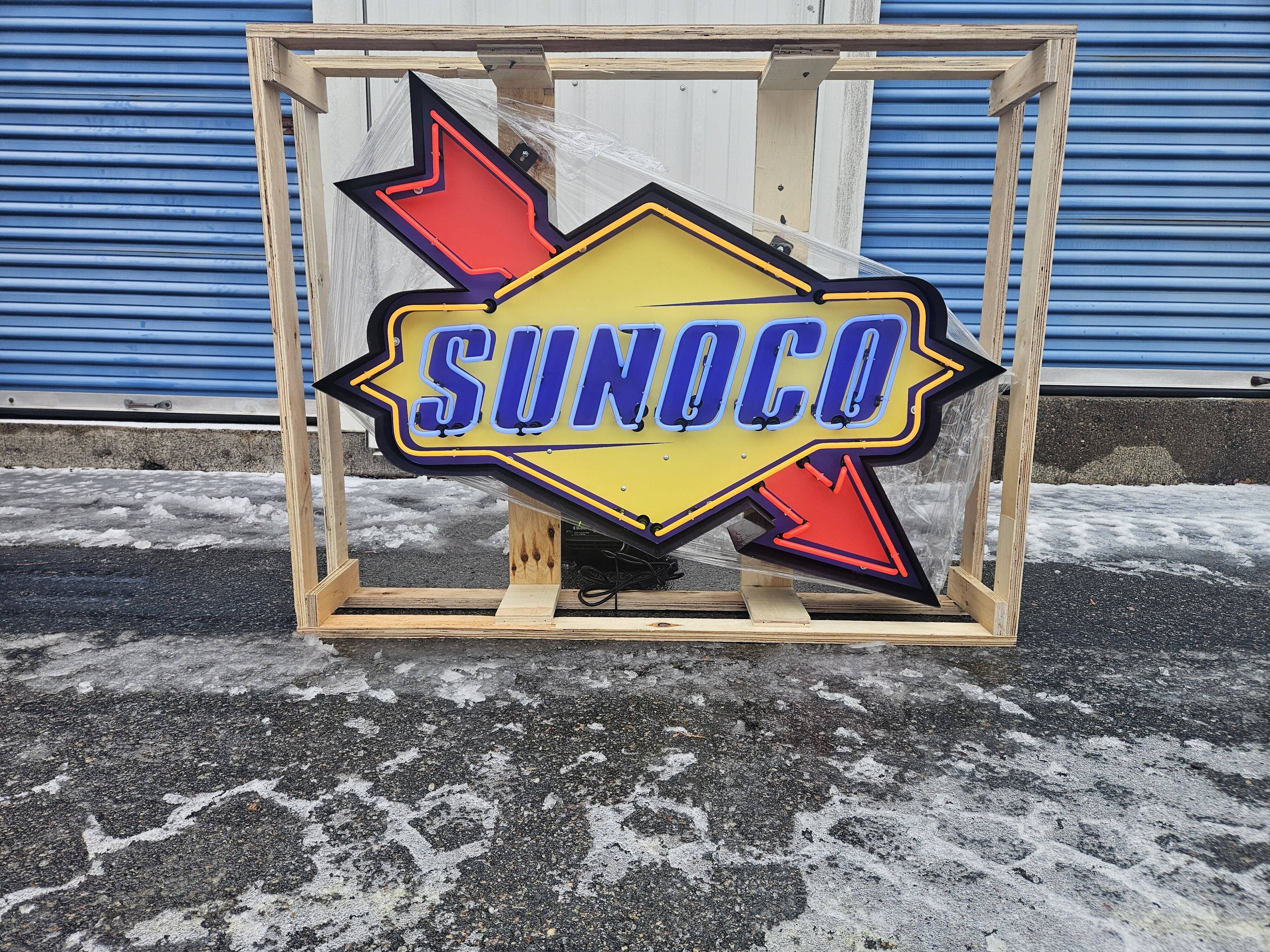 Sold - No-Reserve Sunoco Neon Sign | Hemmings