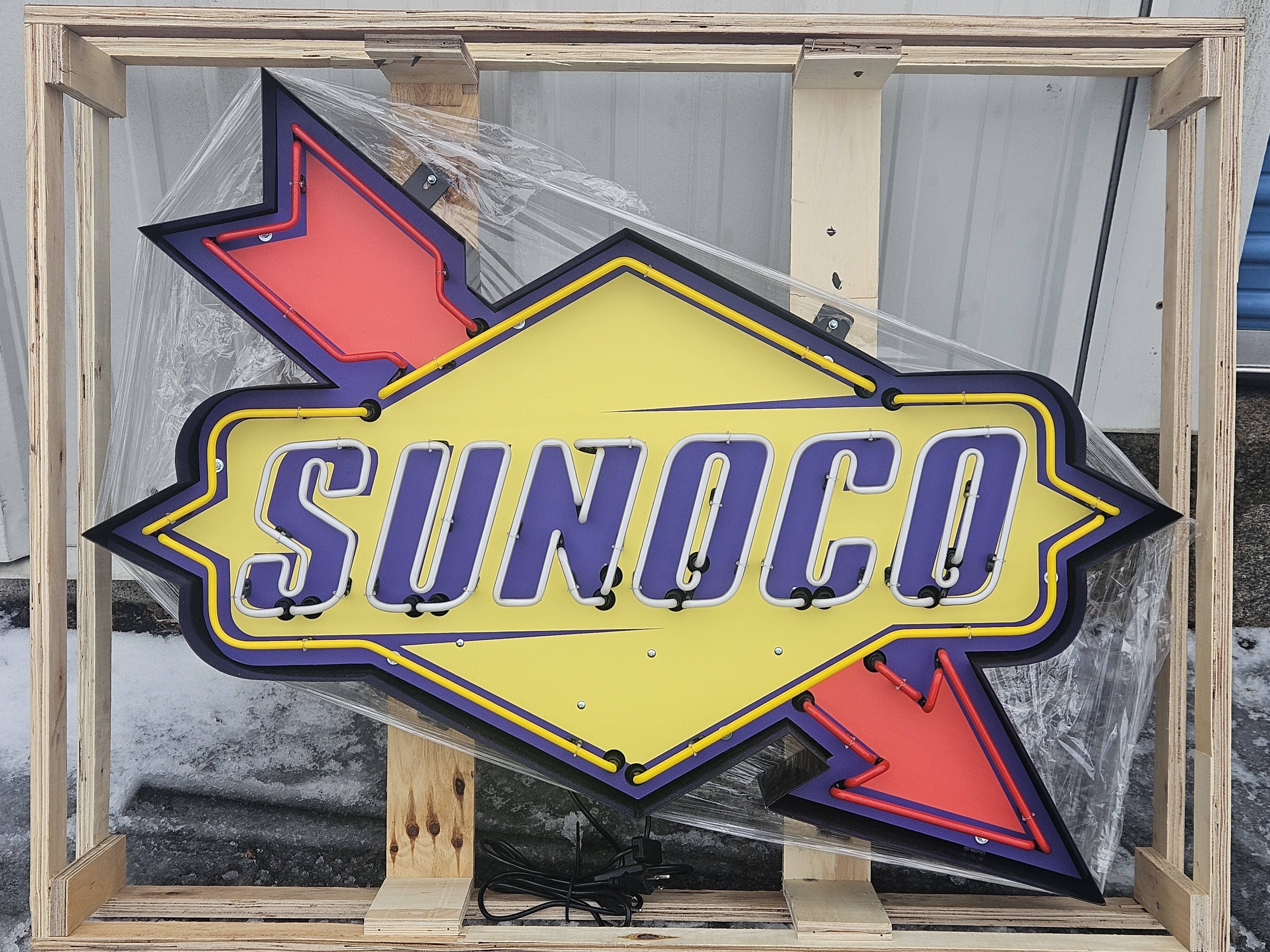 Sold - No-Reserve Sunoco Neon Sign | Hemmings