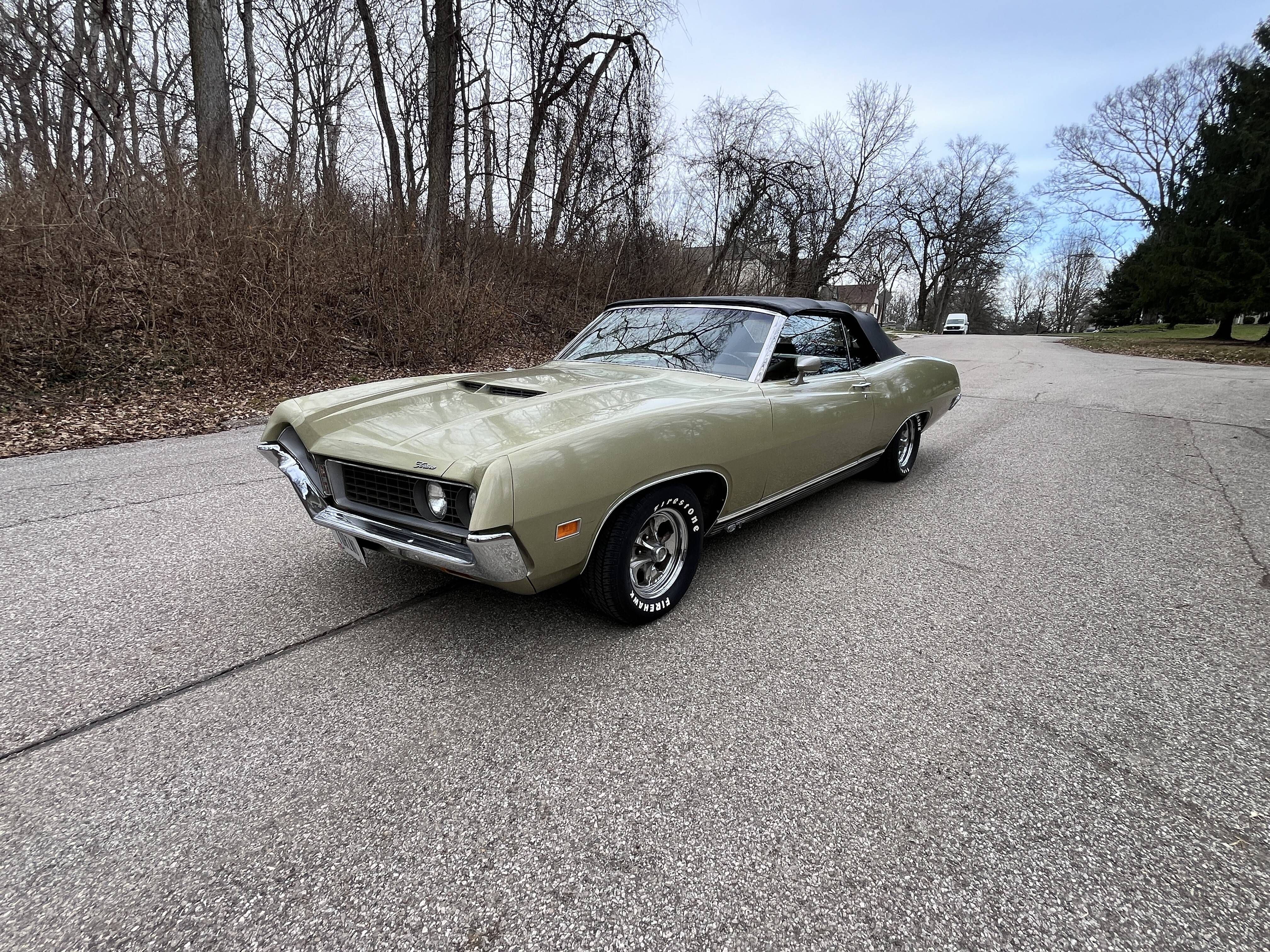 Sold - One-Family-Owned 1971 Ford Torino GT Convertible | Hemmings