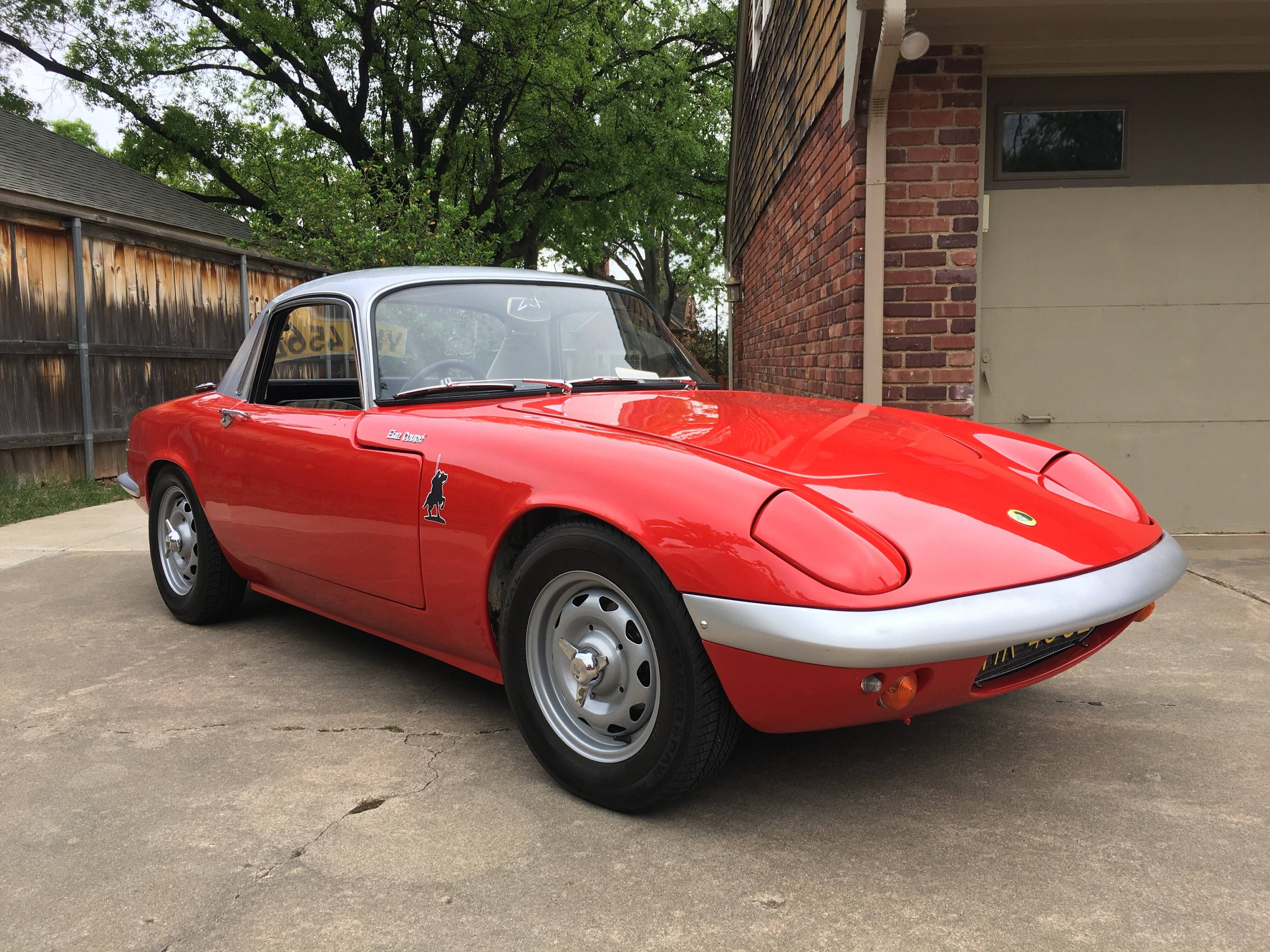 Sold - Restored Jim Clark Tribute: 1967 Lotus Elan S3 Fixed-Head