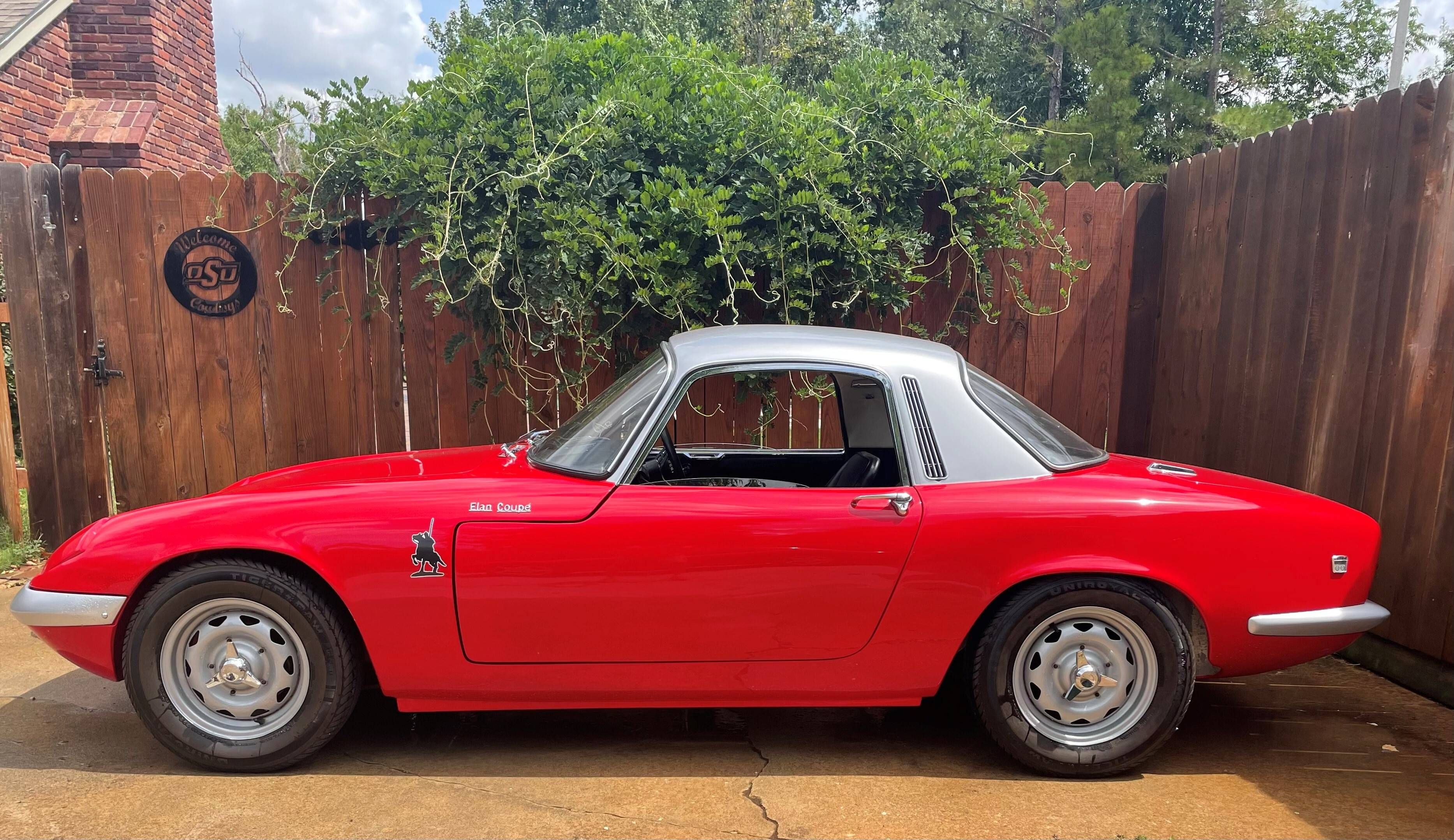 Sold - Restored Jim Clark Tribute: 1967 Lotus Elan S3 Fixed-Head