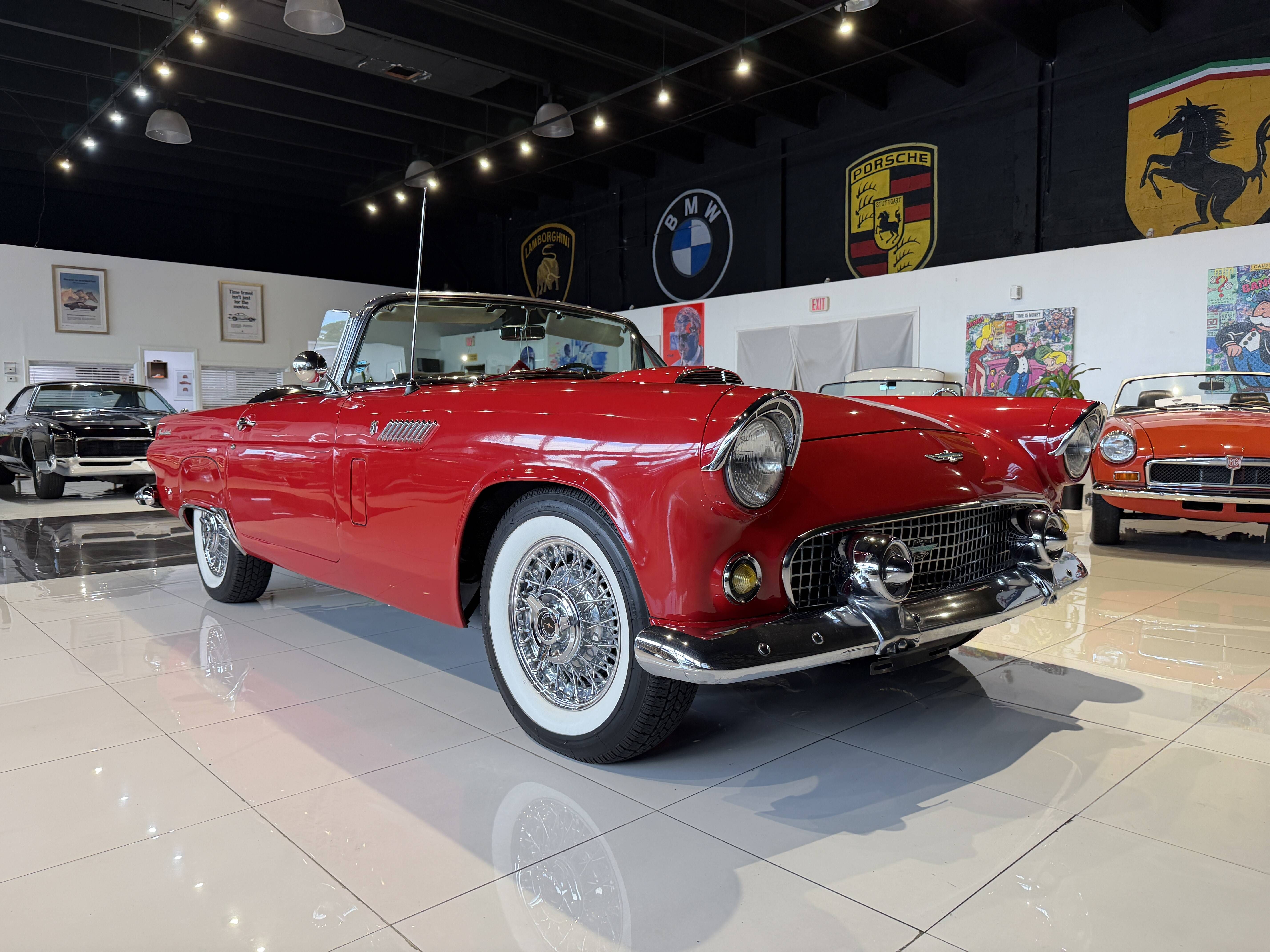 Highly Original Matching Numbers 1956 Ford Thunderbird Convertible
