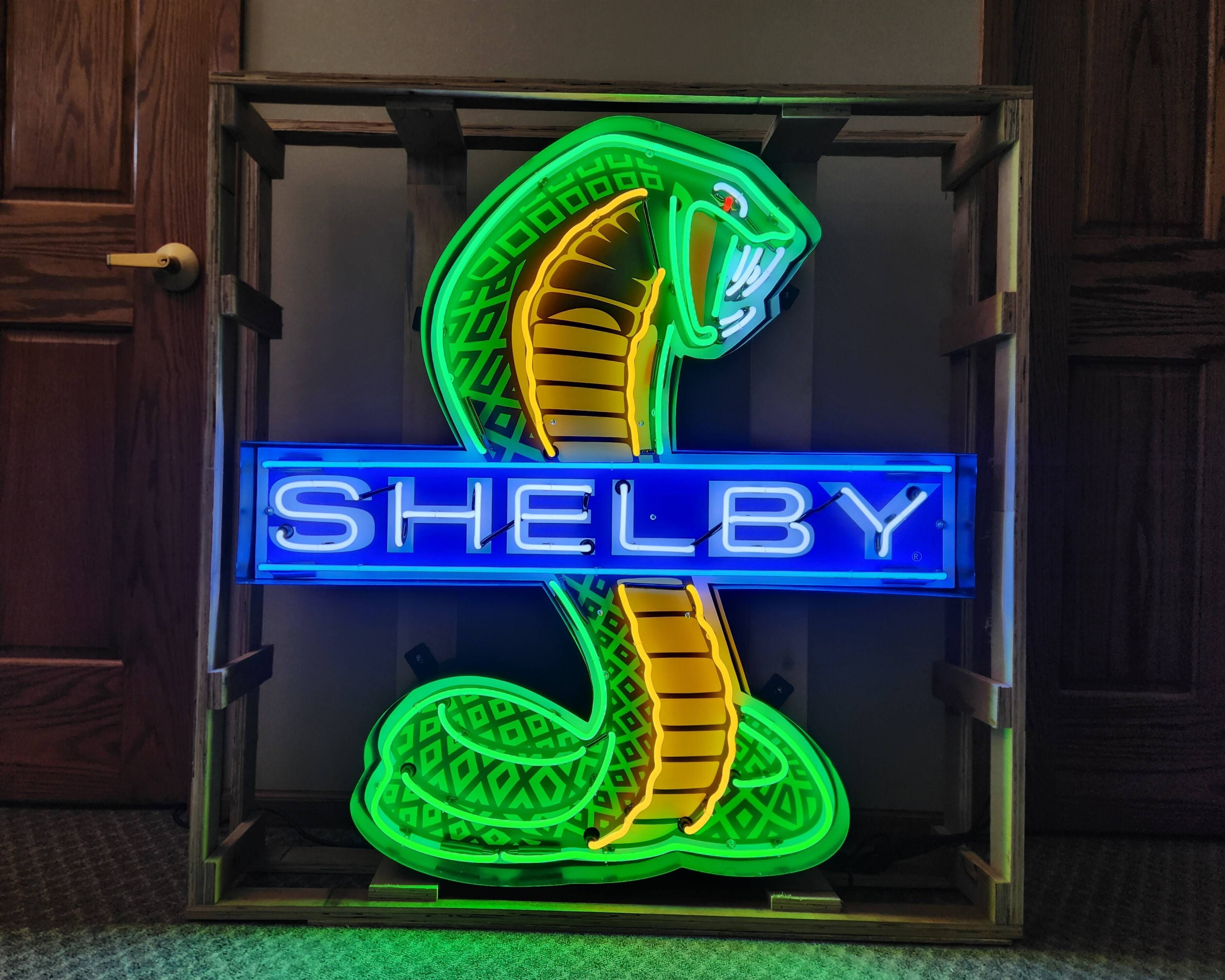 稀少! COBRA ネオン サイン 看板 Shelby Cobra Neon Sign - Hemmings.com