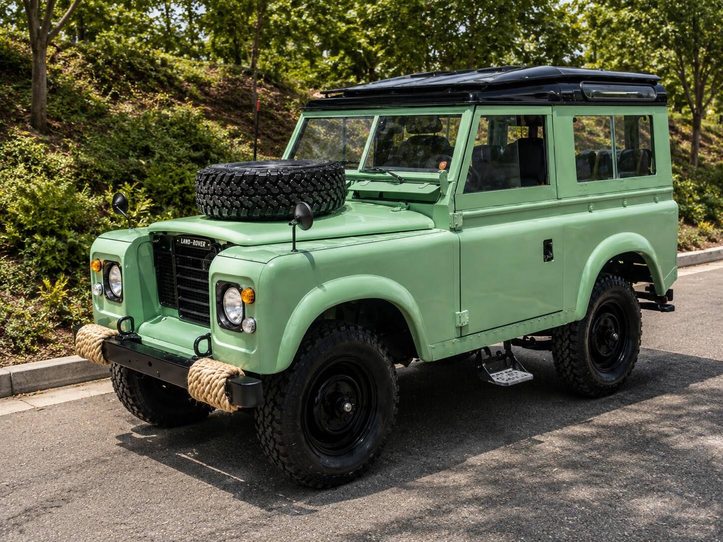 Sold - Restored 1973 Land Rover Series 3 - III Safari Tropical ...