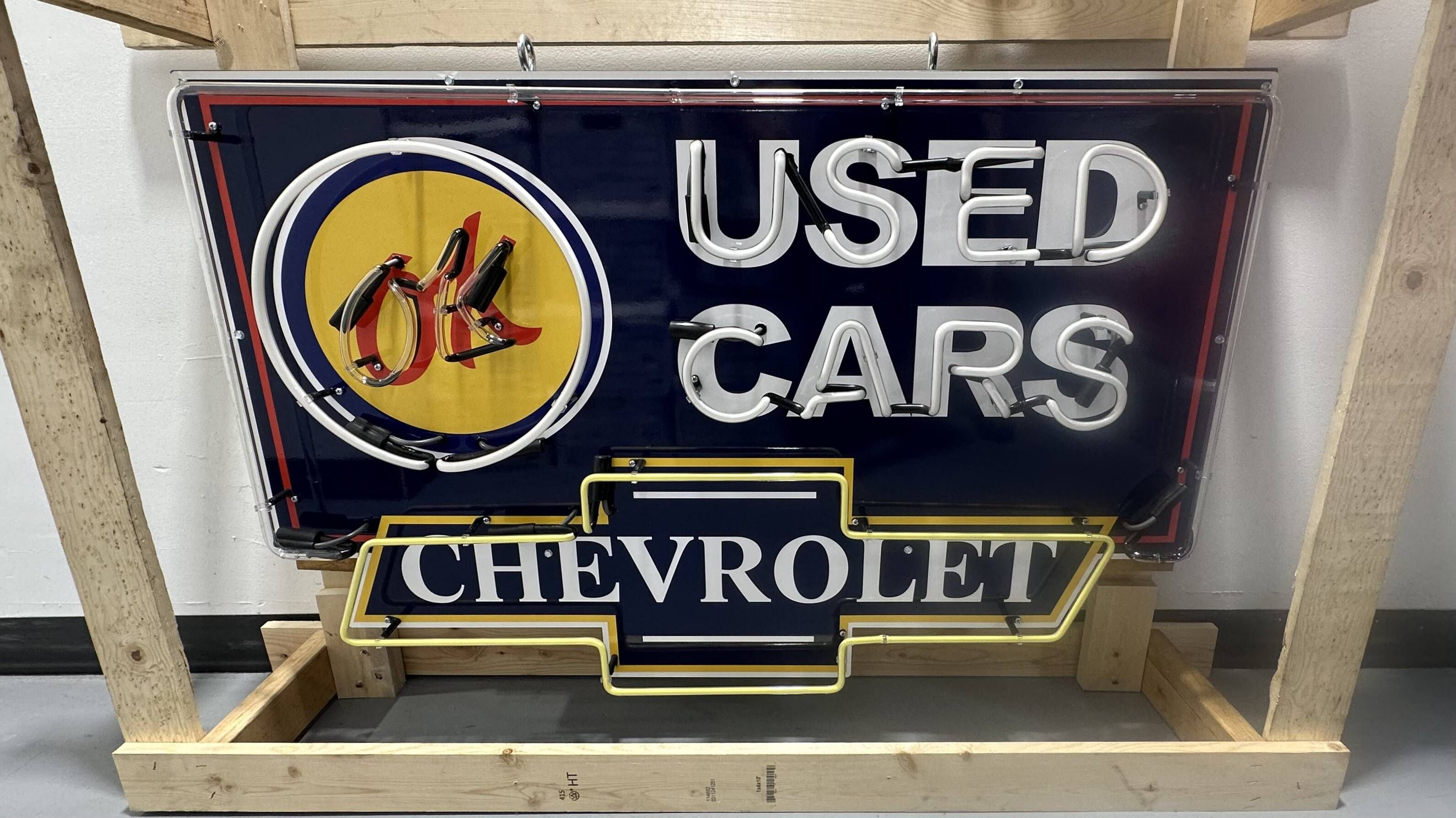 Chevrolet OK Used Cars Neon Sign - Hemmings.com