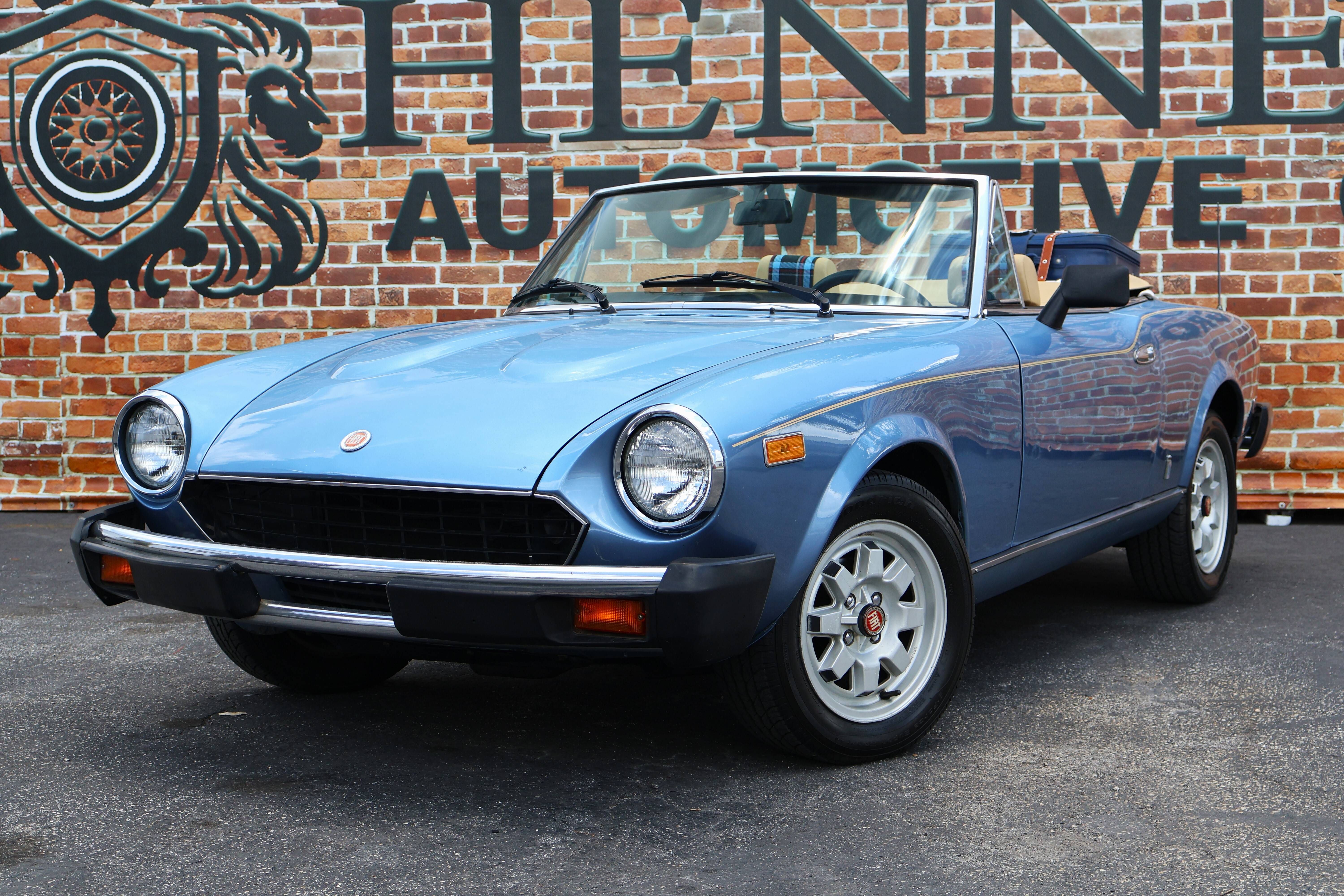 1980 Fiat Spider 2000 Show Car Serial Number 657 | Hemmings