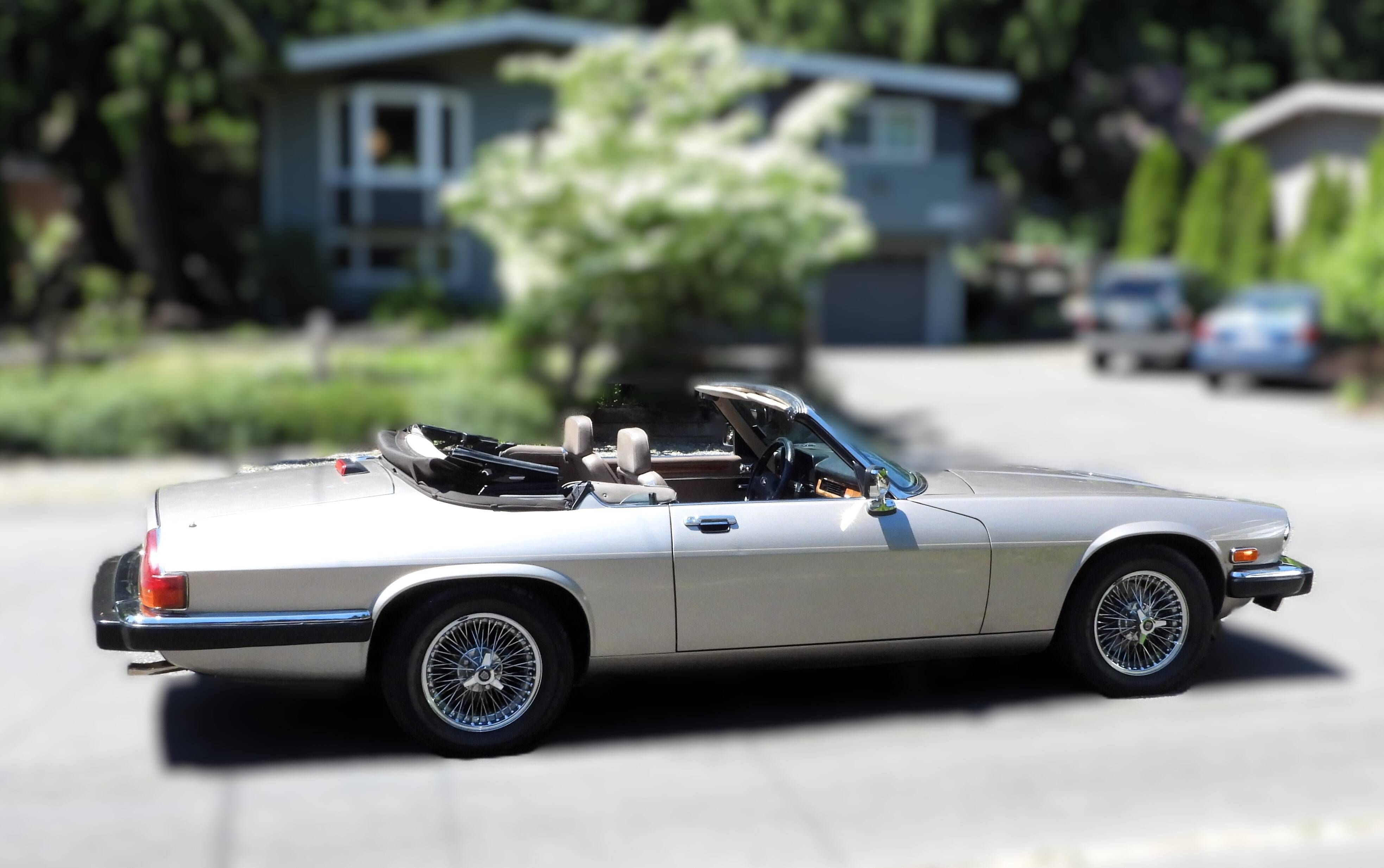 1989 Jaguar XJS V12 Convertible Rust-Free Documented Service