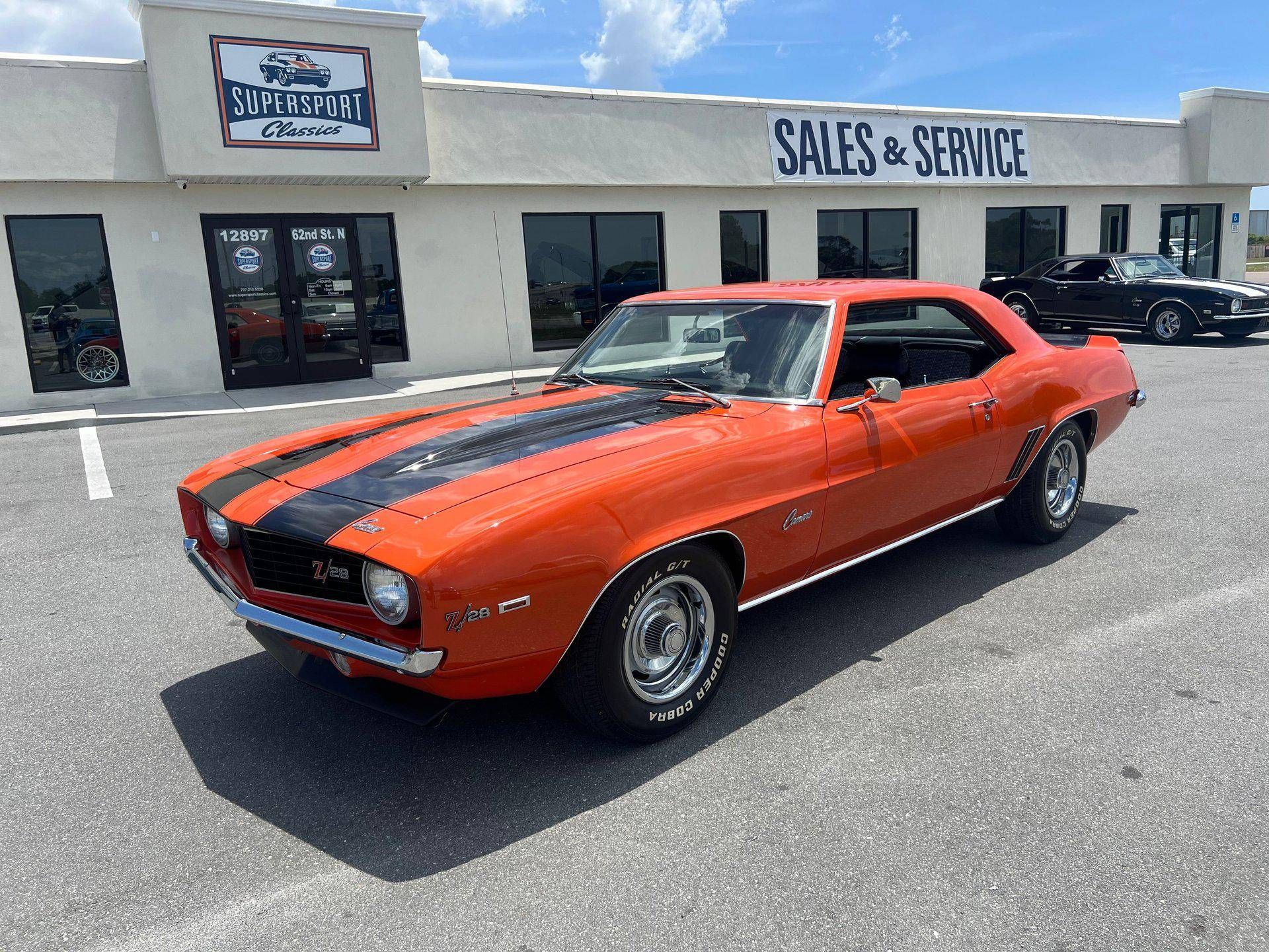 First Gen 1969 Chevrolet Camaro With 350 V8 & 4-Speed in Hugger