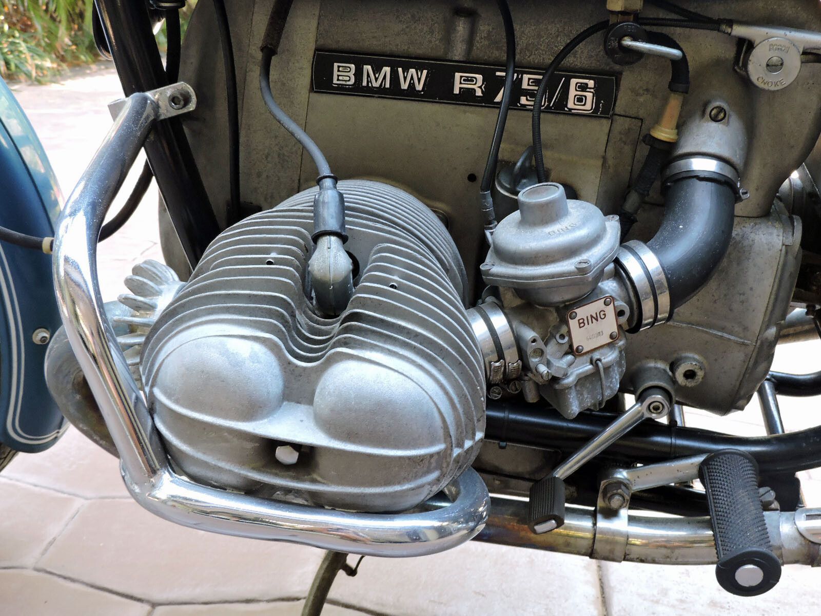 Sold - One-Owner, 3,004-Mile 1976 BMW R75/6 - Hemmings.com