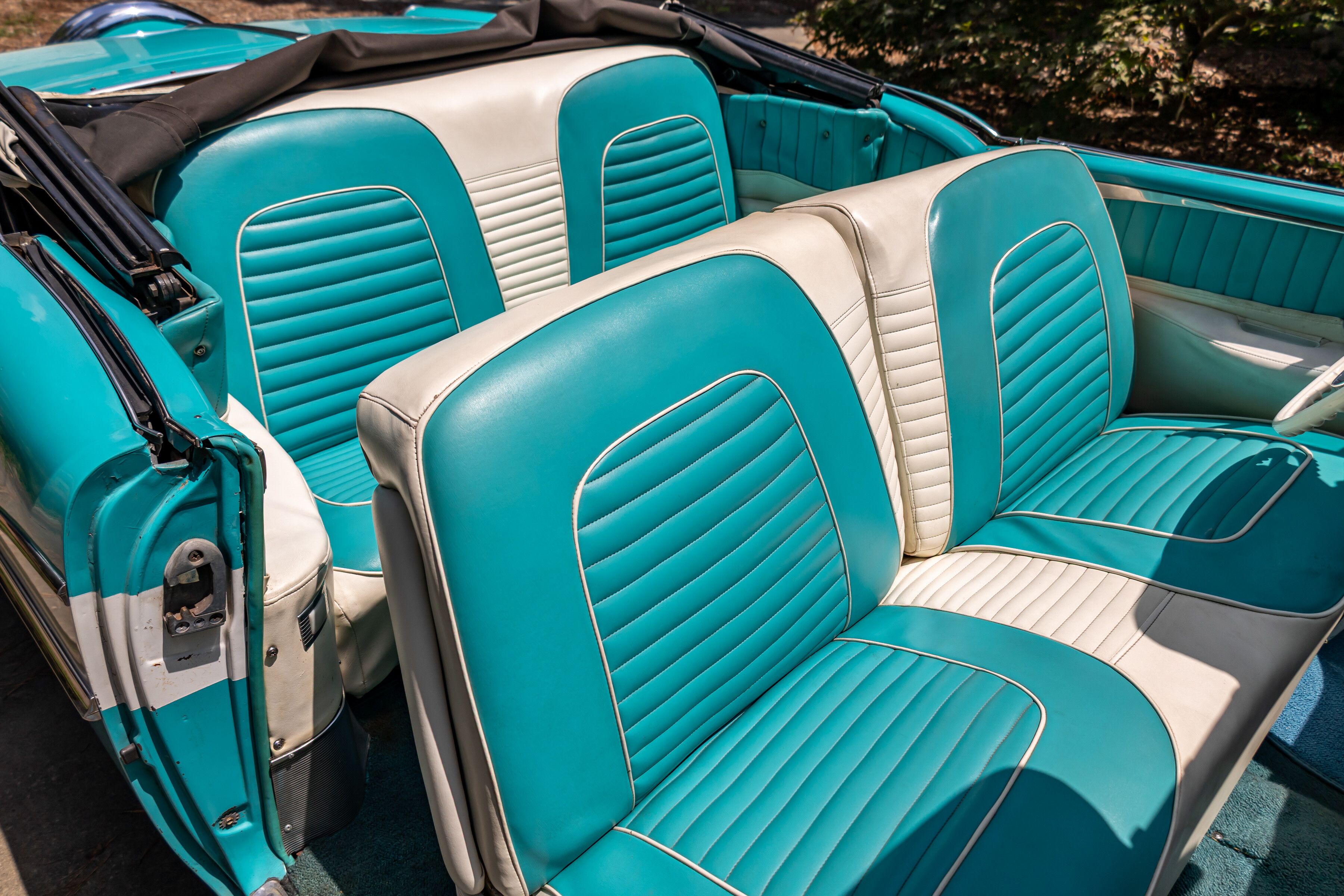 Drop-Top Rocket: Refurbished 1955 Oldsmobile 98 Starfire