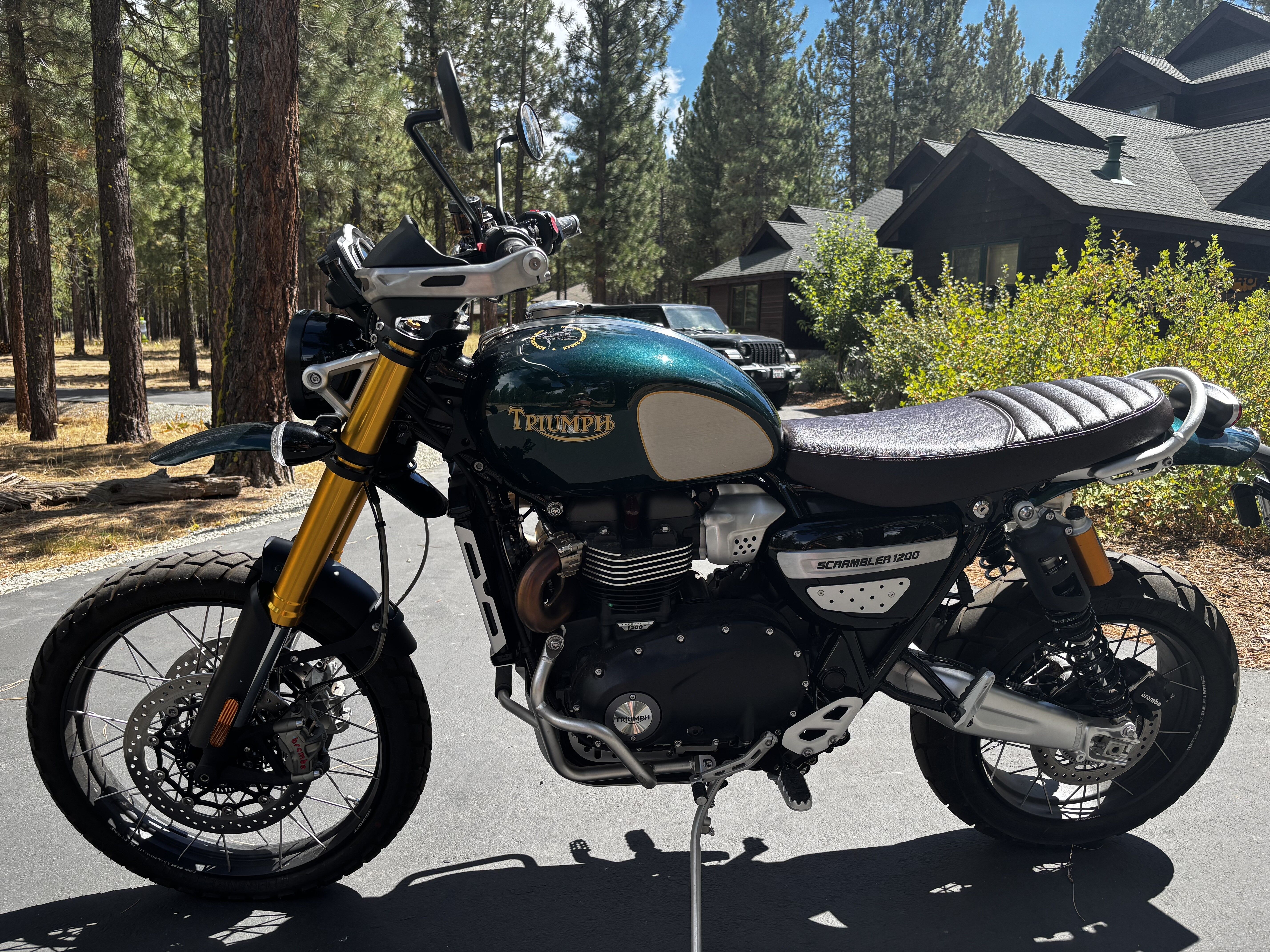 Low-Mileage 2021 Triumph Scrambler 1200 Steve McQueen Edition