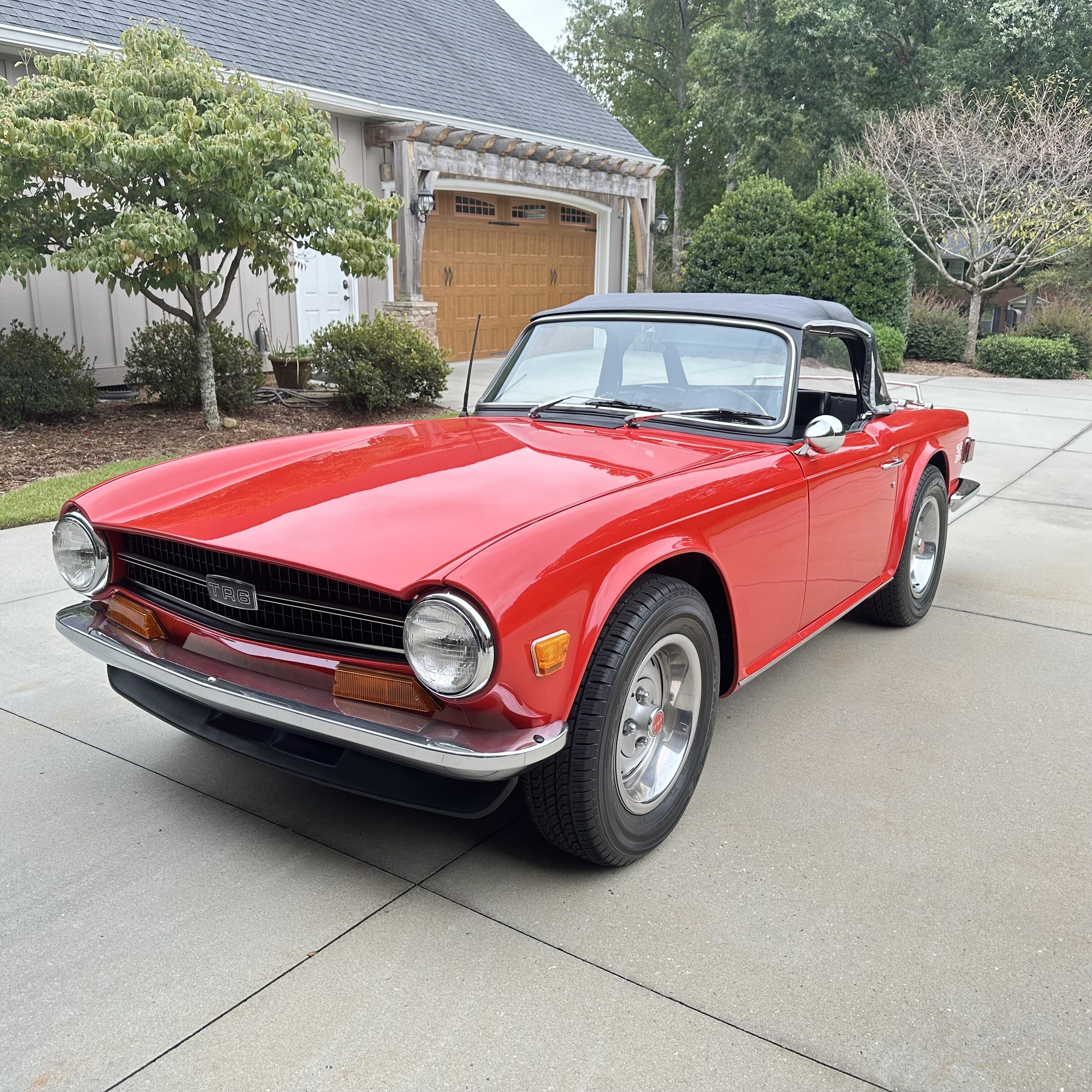 Restored British Classic: 1973 Triumph TR6 Convertible