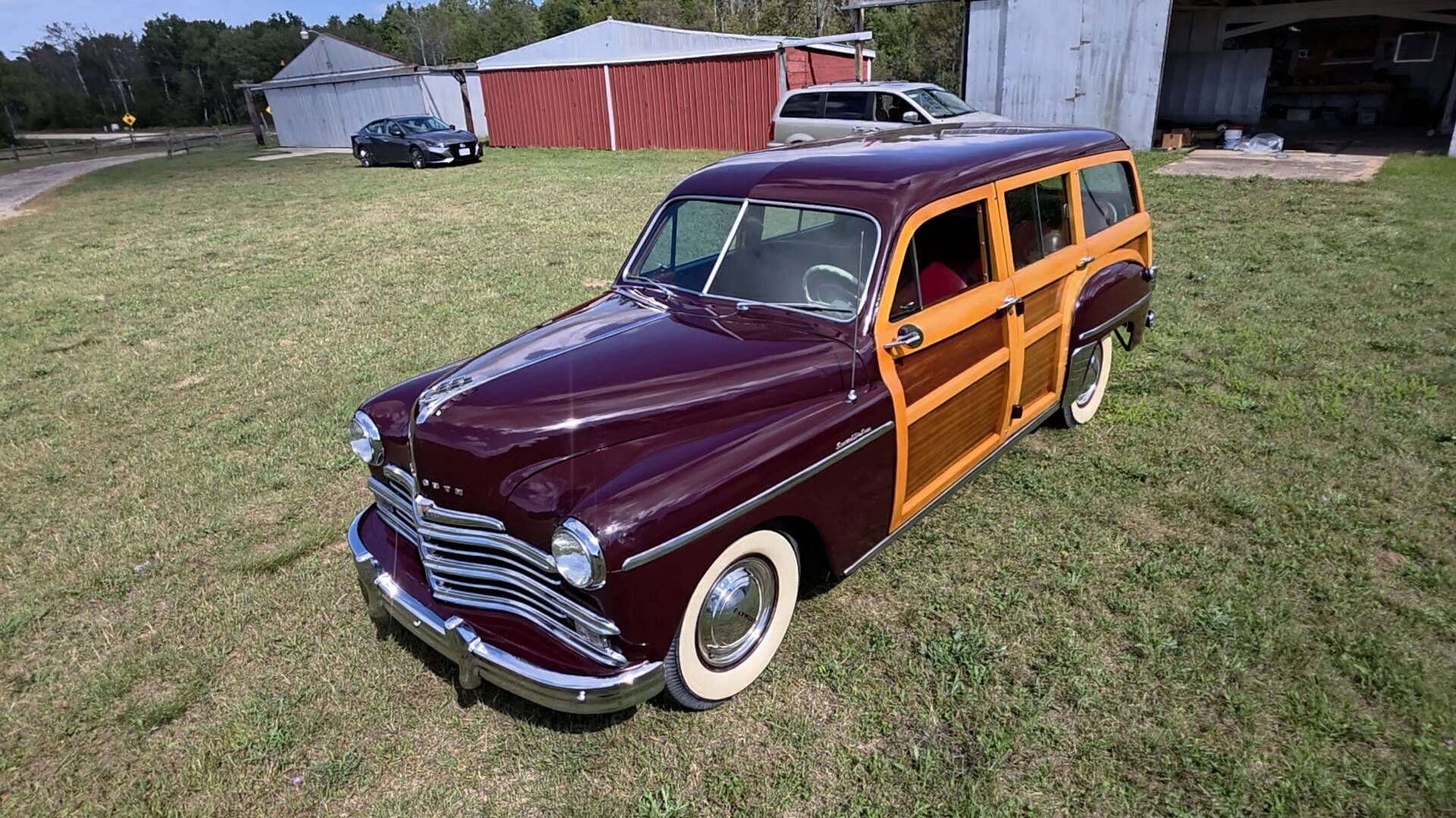 1949 Plymouth Special Deluxe Woody Wagon Frame Off Restoration