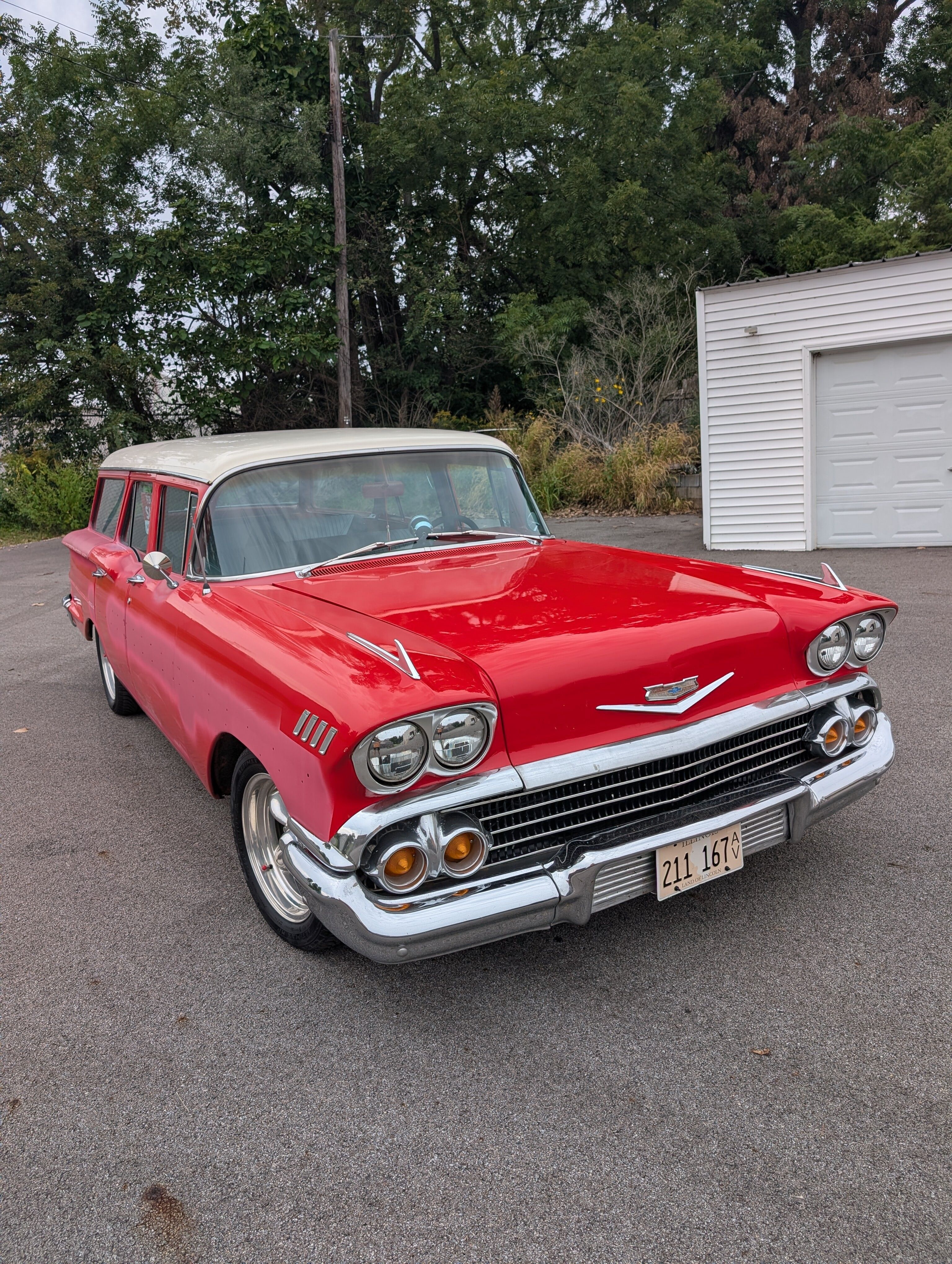 Repaint Ready: 1958 Chevrolet Brookwood Station Wagon With a Refreshed Interior