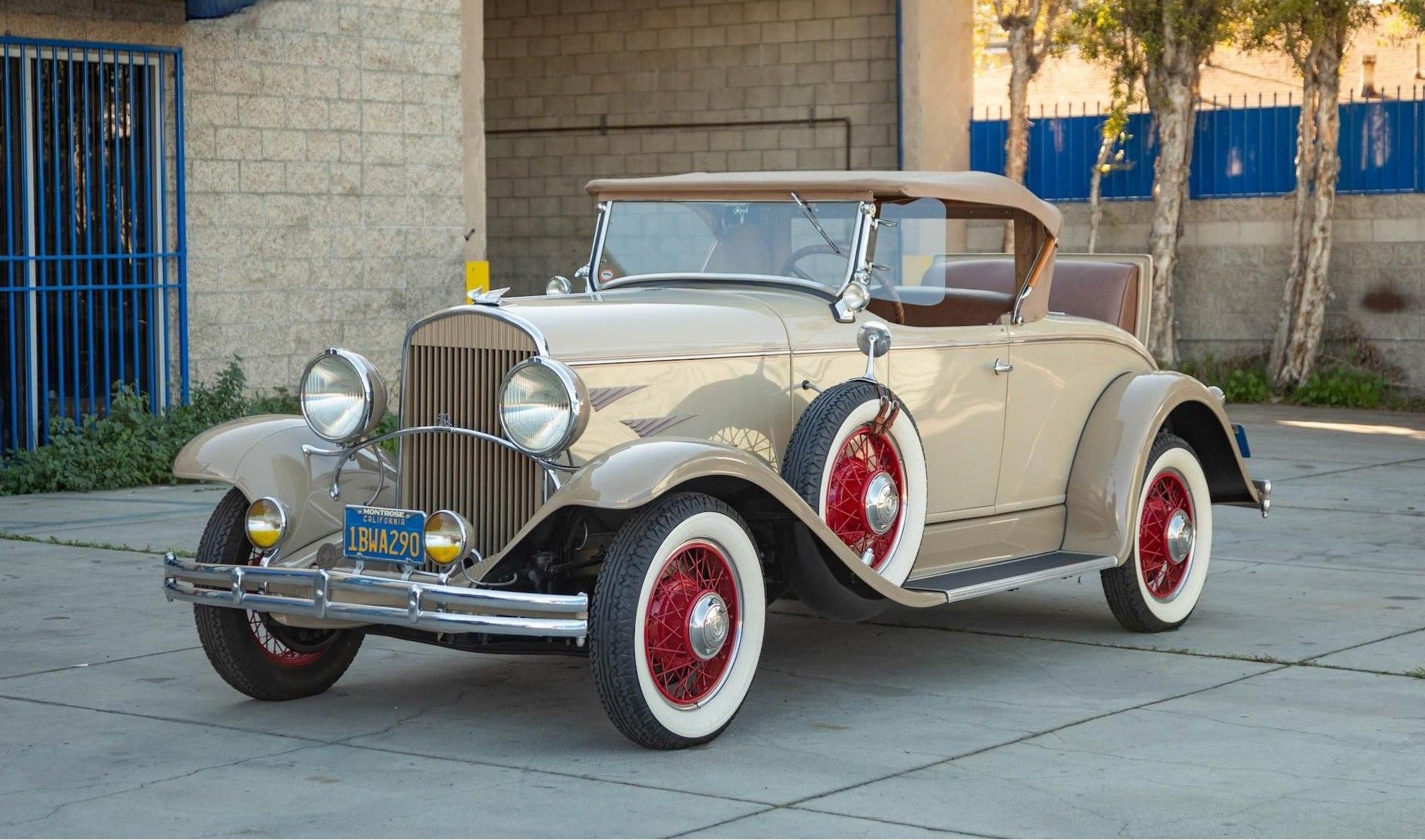 Restored by Paul Miller: 1930 Chrysler Model 70 Roadster
