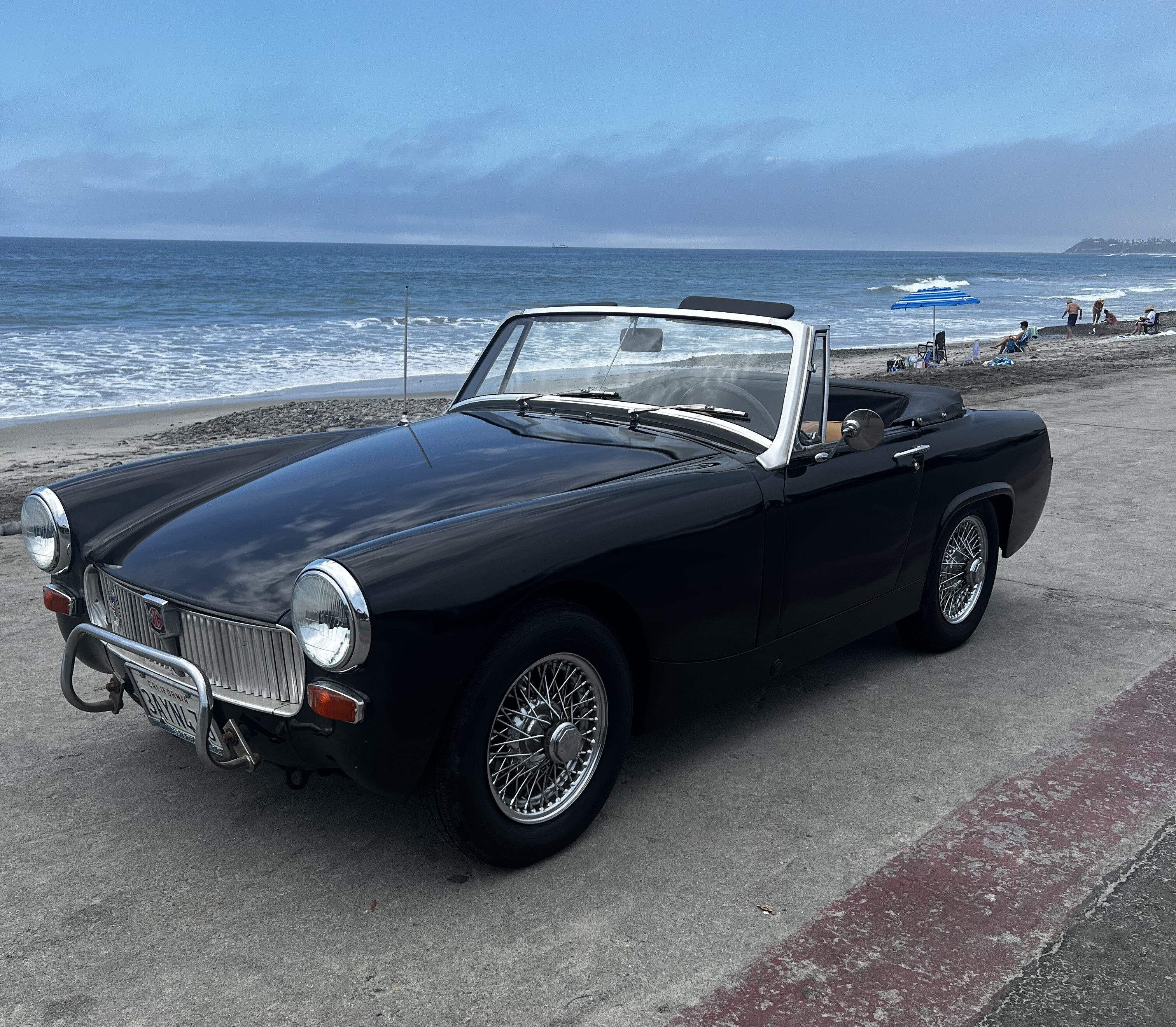 1968 MG Midget Mk III Convertible With a Five-Speed and Leather Seats