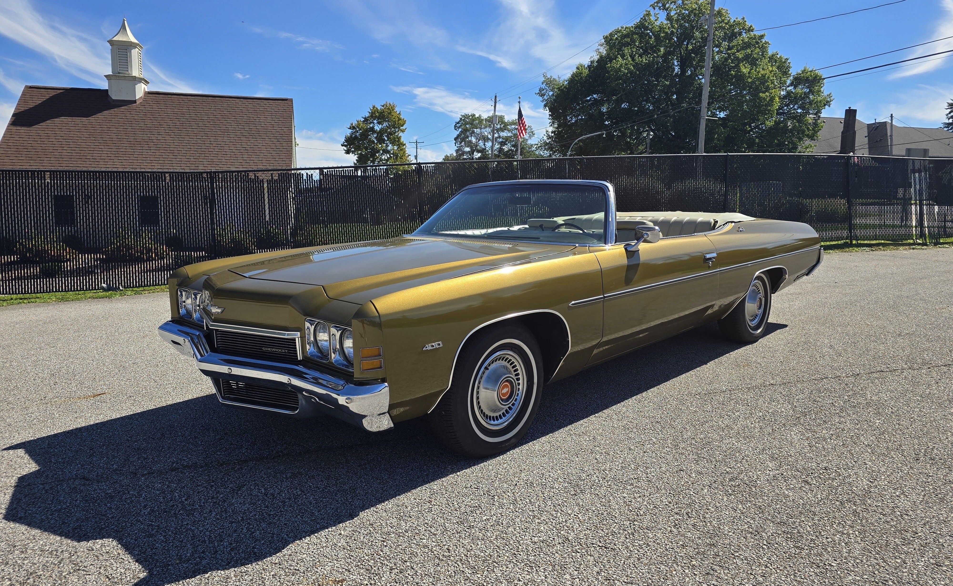 1972 Chevrolet Impala Convertible With an Original-Color Repaint